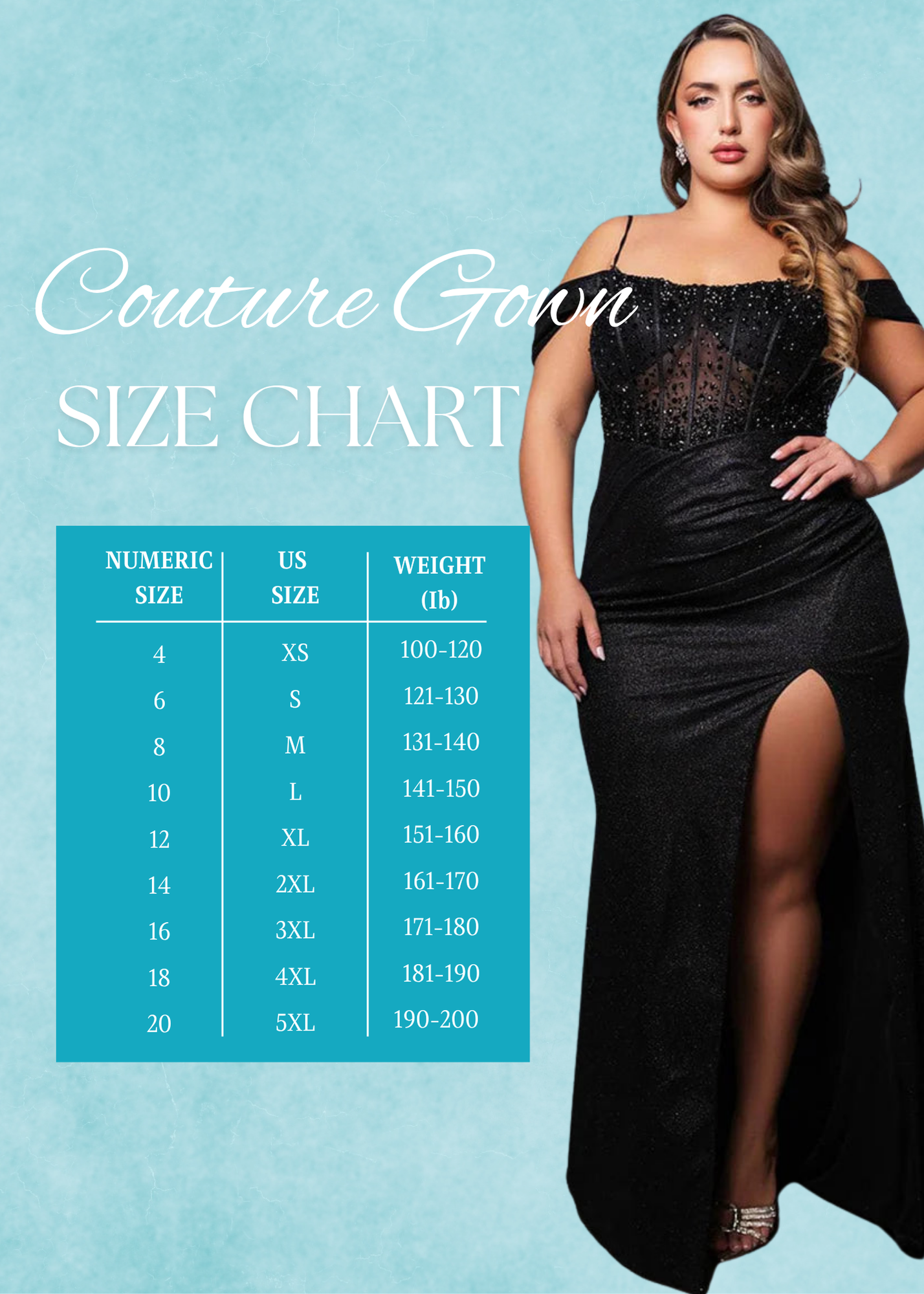 Marilyn Crystal Bead Off-Shoulder Evening Gown