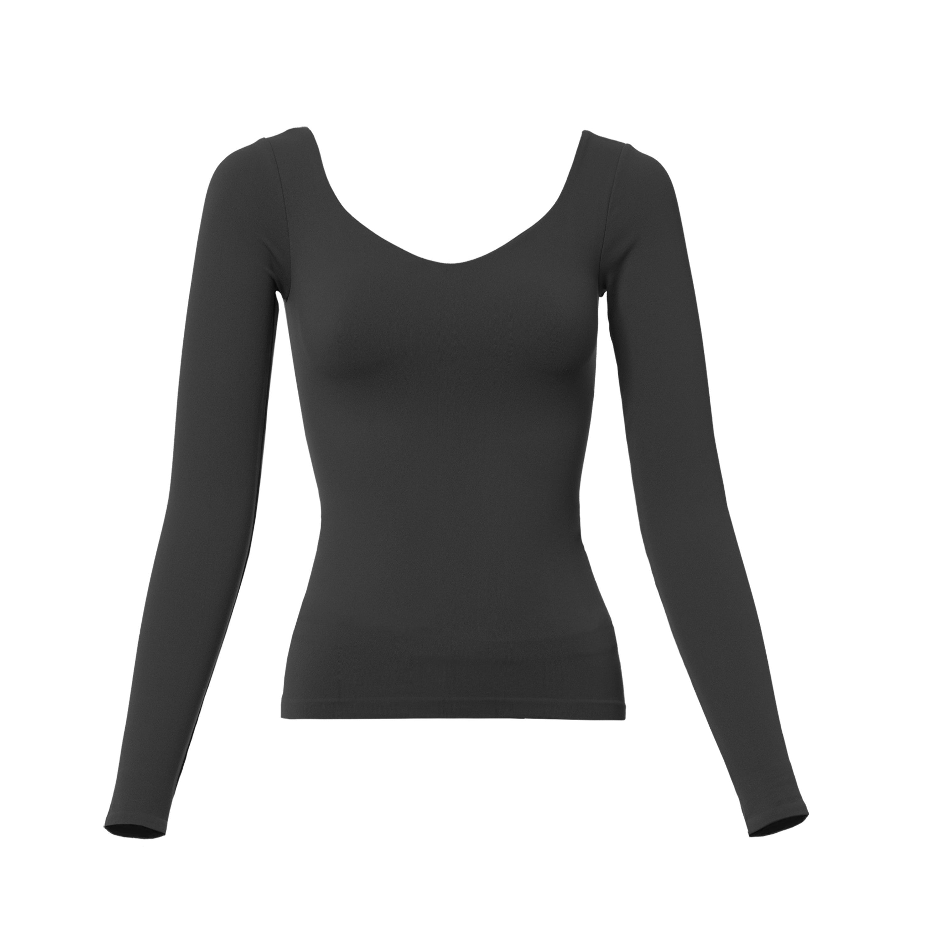 Laura Long Sleeve Double Layered Top (ONE SIZE)