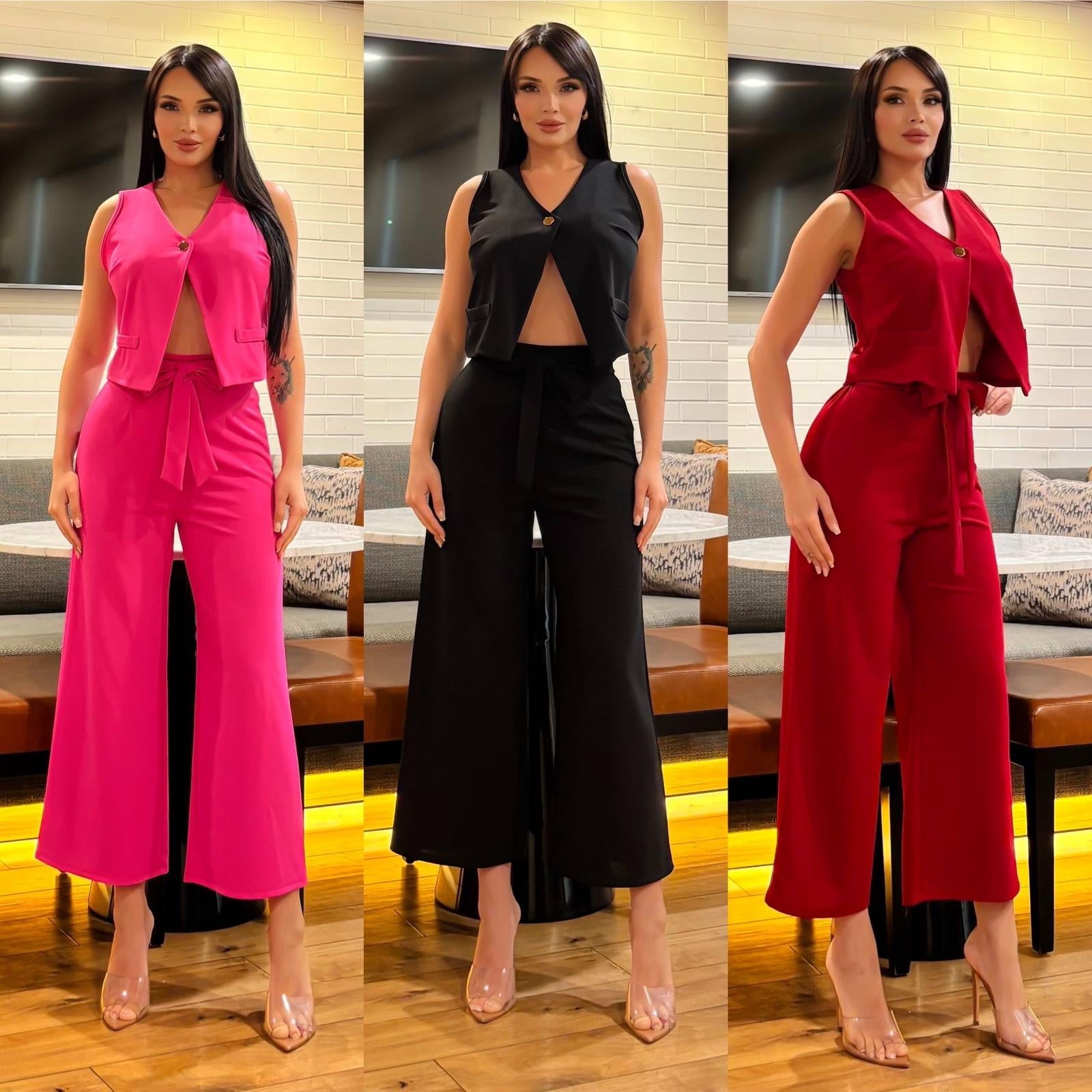 Dominique Two Piece Set