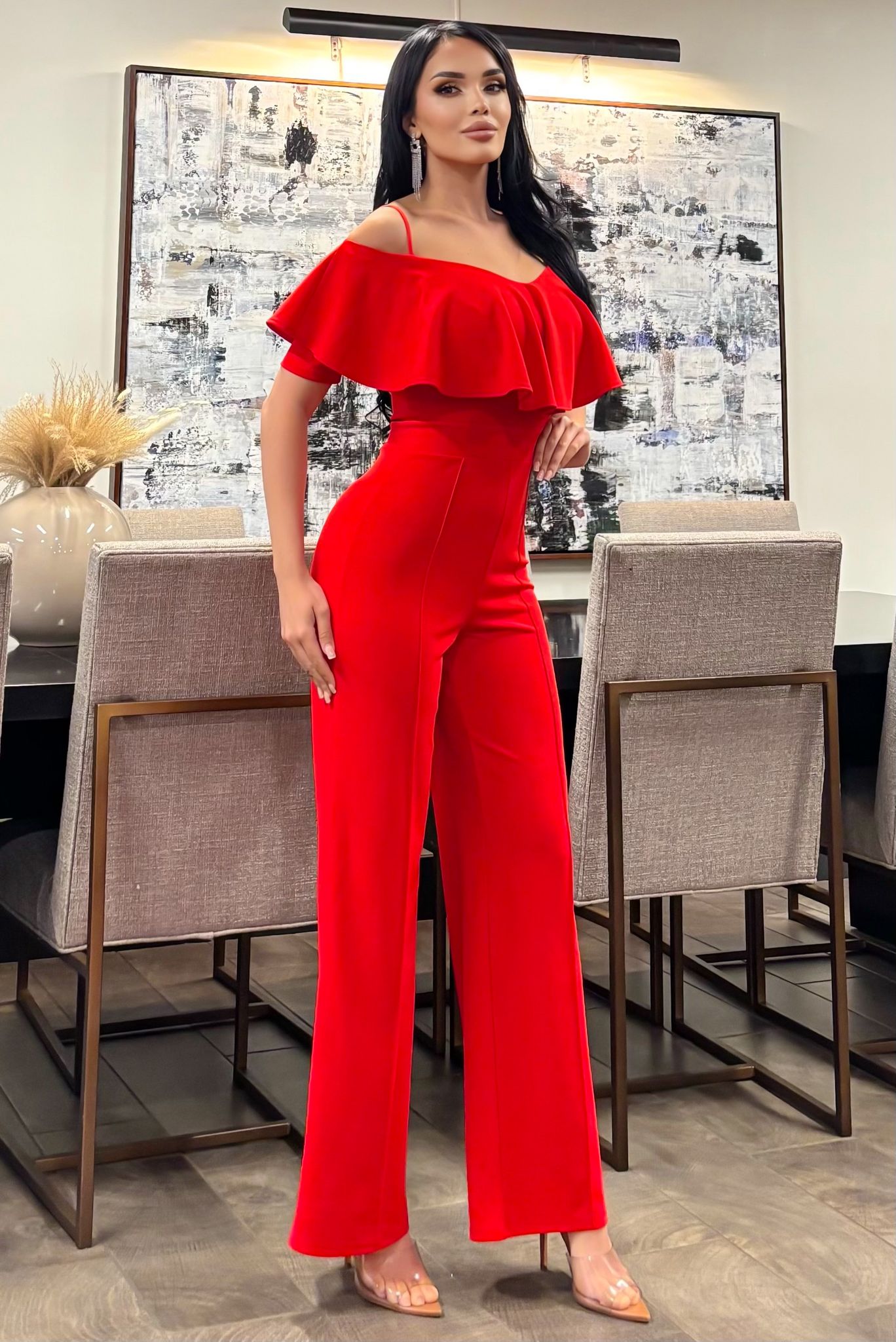 Camila Off the Shoulder Jumpuit