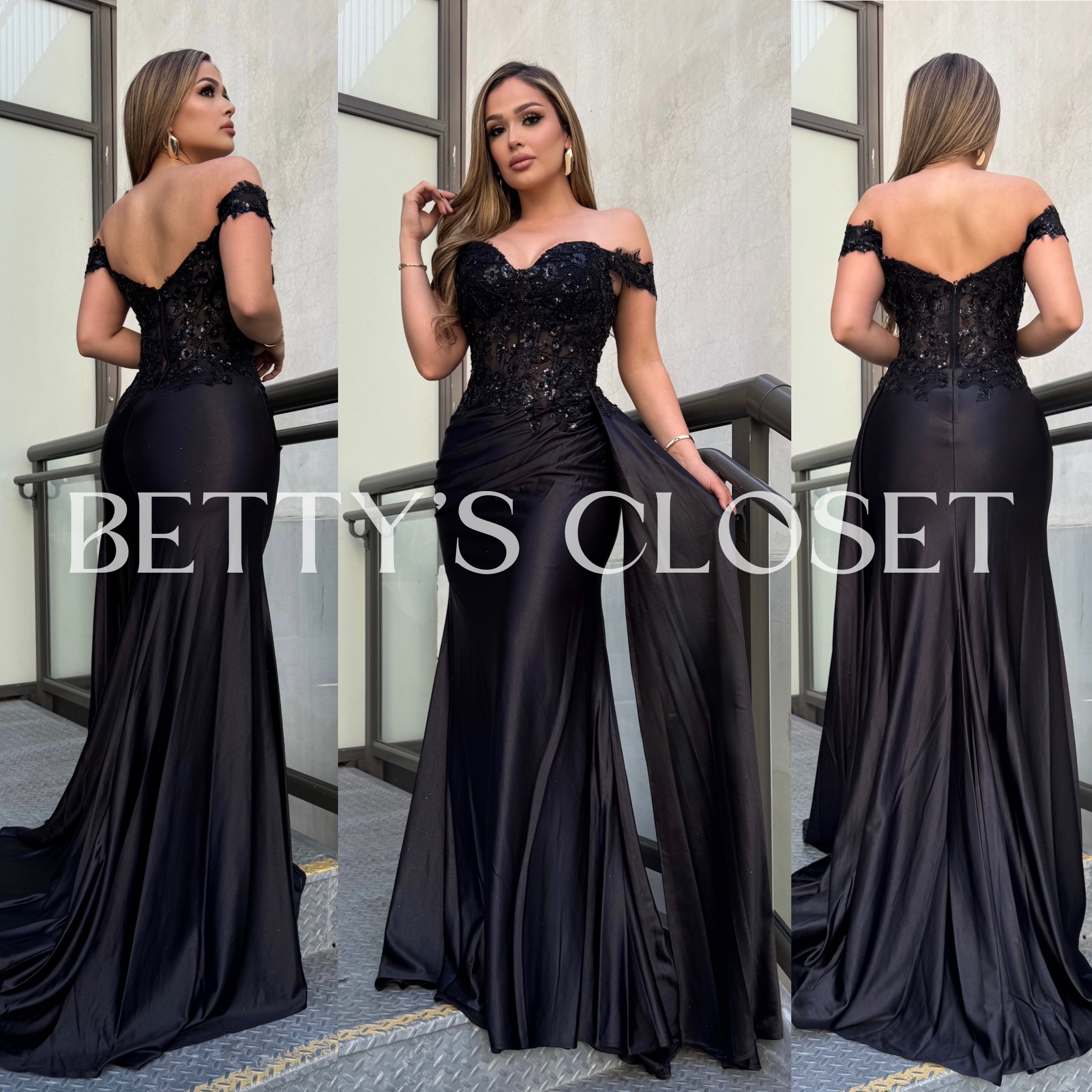 Violeta Elegant Off the Shoulder Gown
