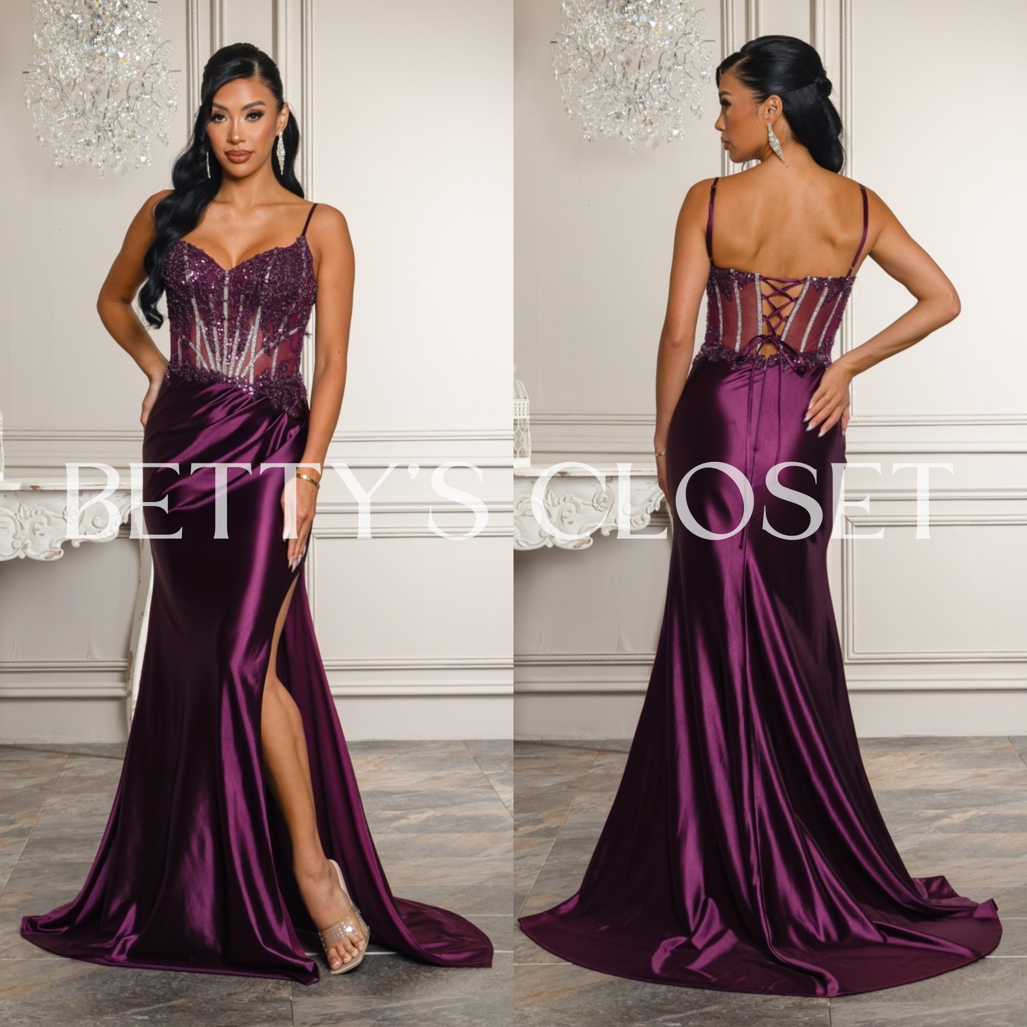 Daphne Embellished Glam Gown ✨