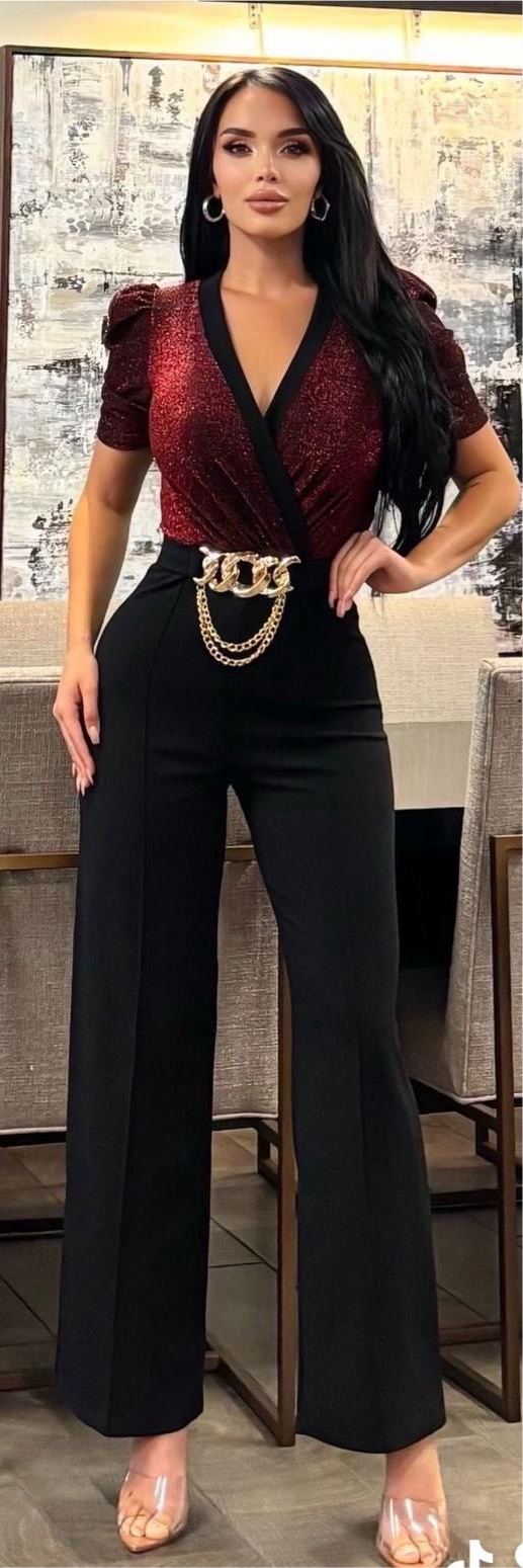 Mia Glitter Jumpsuit