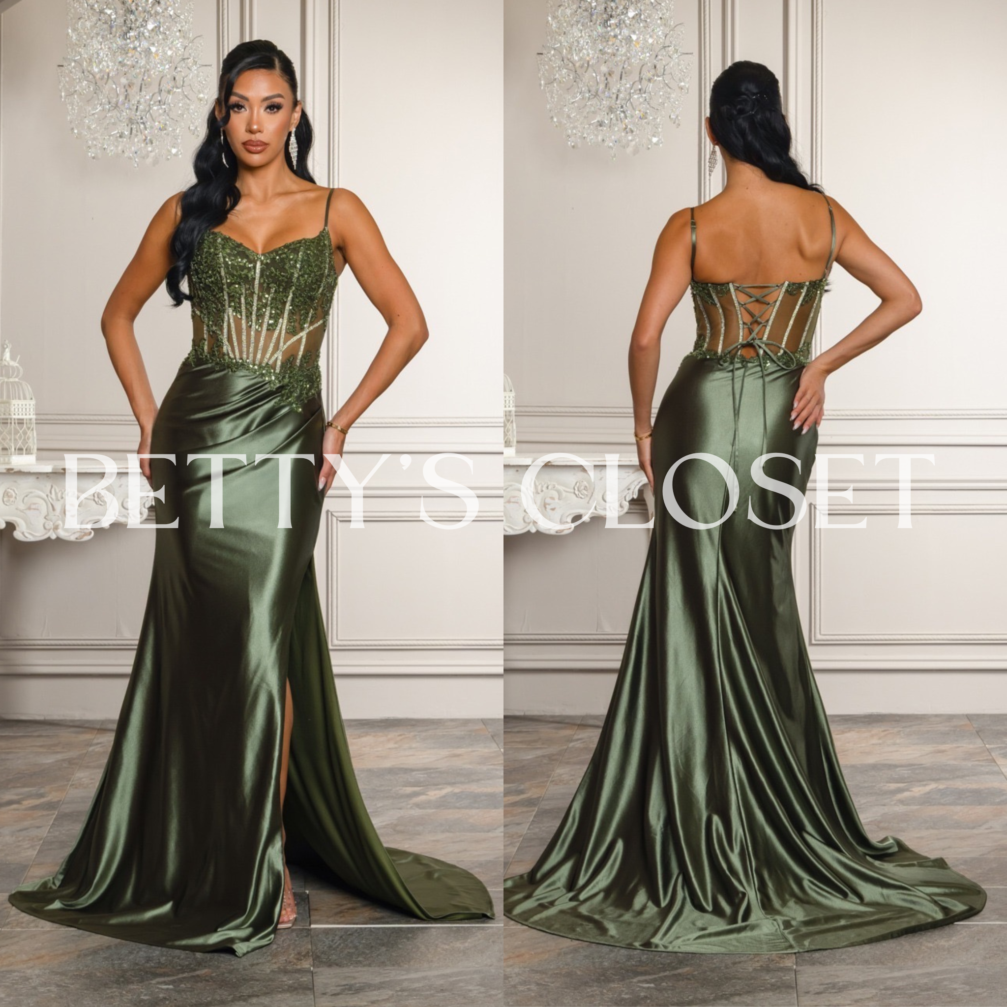 Daphne Embellished Glam Gown ✨