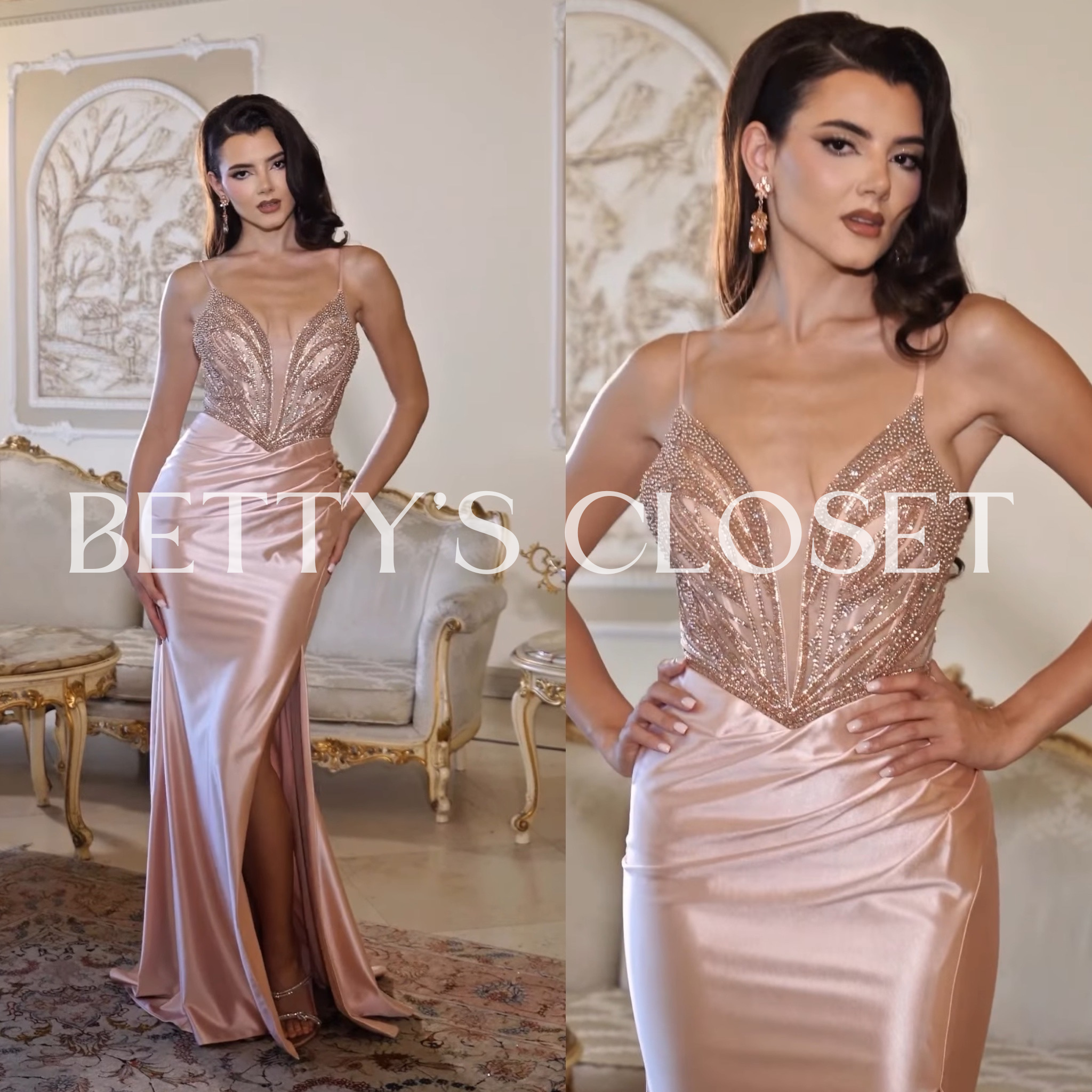 ✨Limited Edition Jenna Embellished Glam Gown