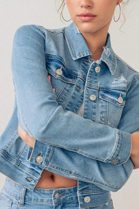 Alex Jean Distressed Jacket