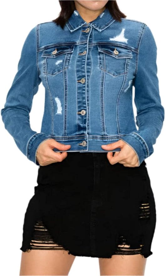Alex Jean Distressed Jacket