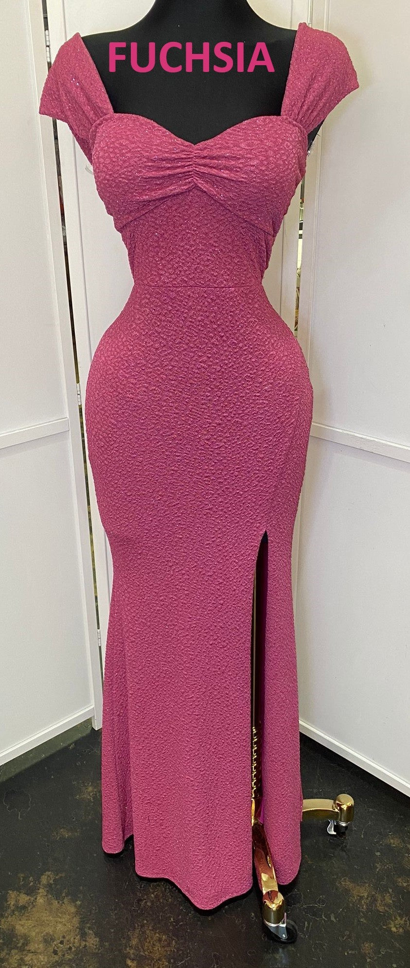 Dominique Glitter Gown