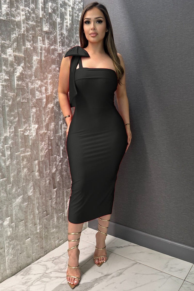 Nadia Bow Strap Dress