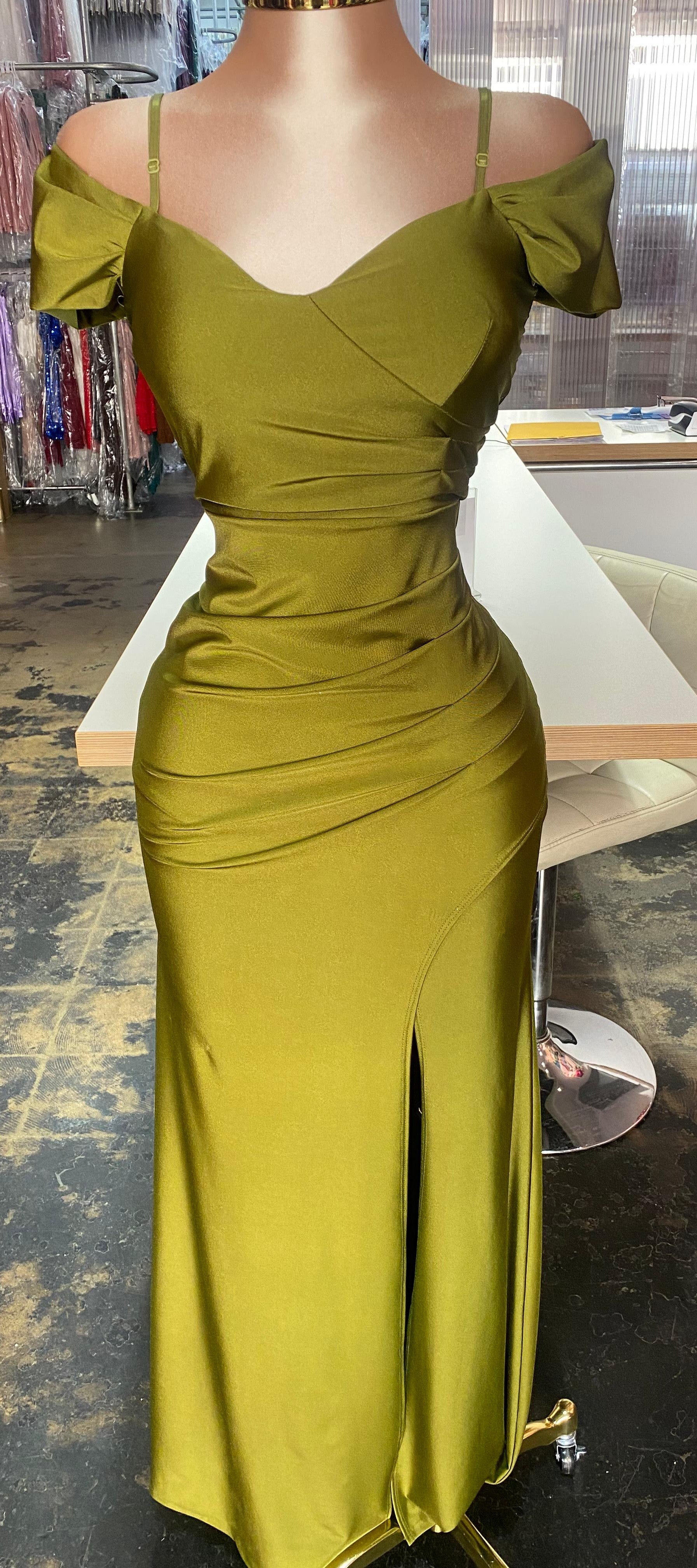 Hannah Off the Shoulder Maxi Gown