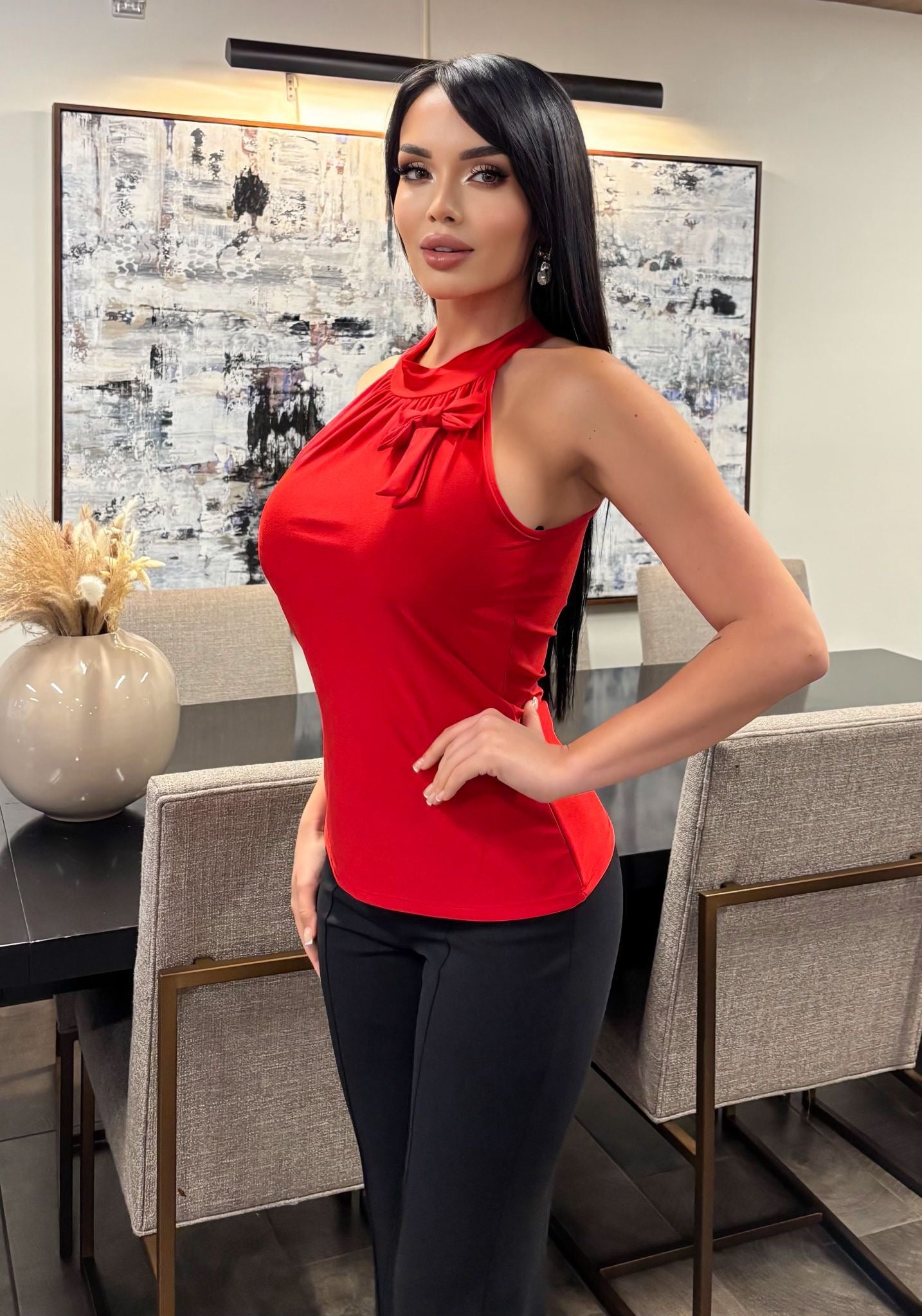 Maddy Halter Neck Top