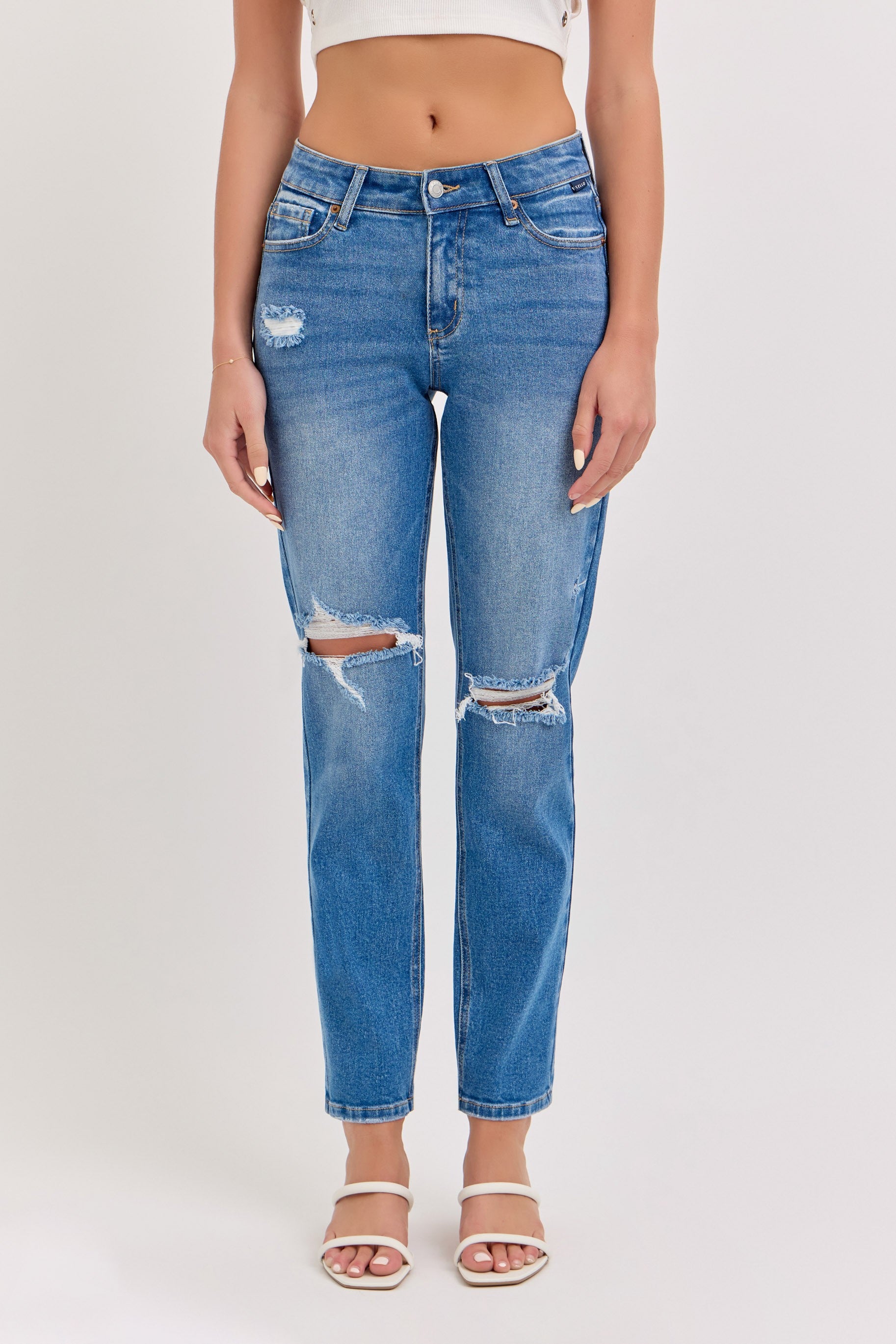 Vero V Shaped Mom Jean