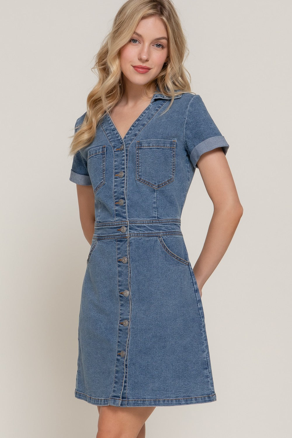 Daniela Denim Mini Dress