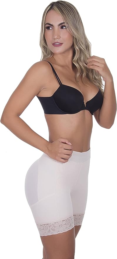 Mid Thigh Mid Waist Booty Lifting Short (FAJA DANY)