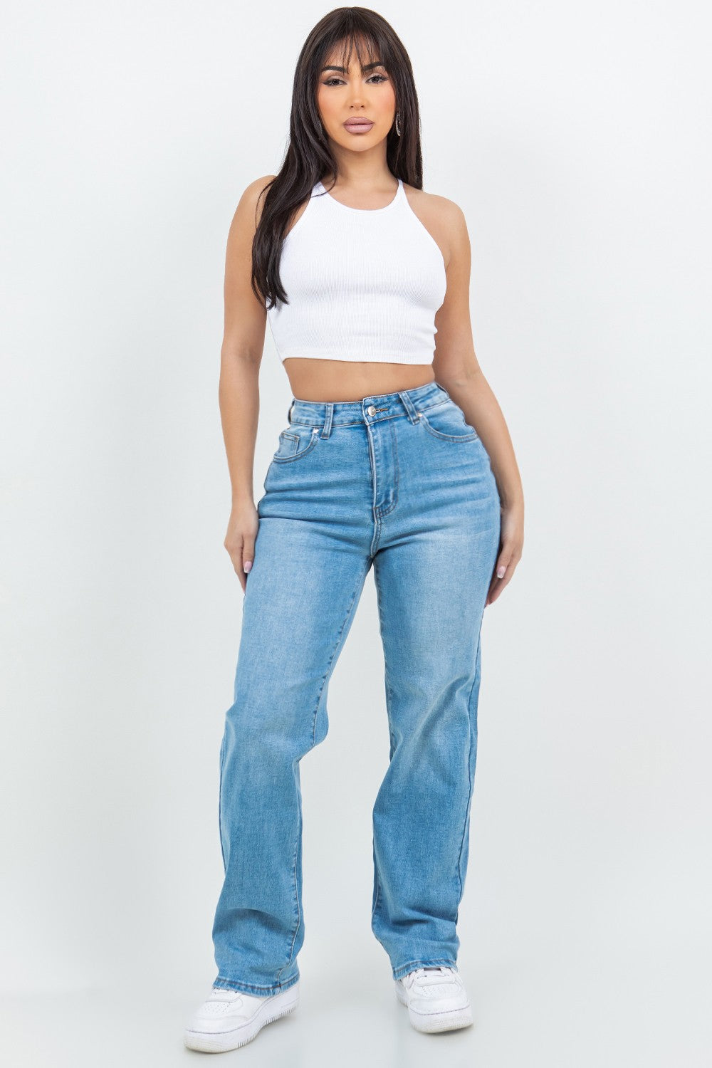 GLORIA DENIM WIDE LEG JEAN