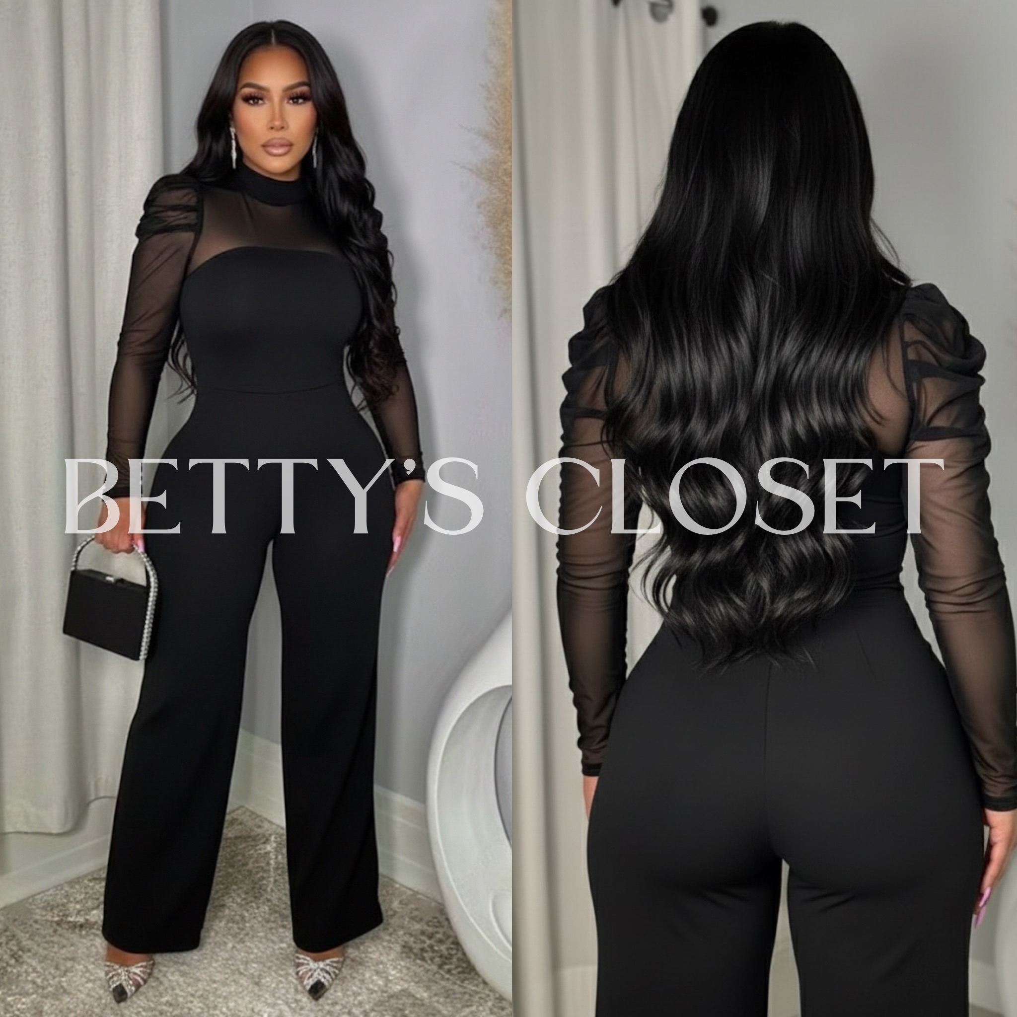 Madison Mesh Jumpsuit