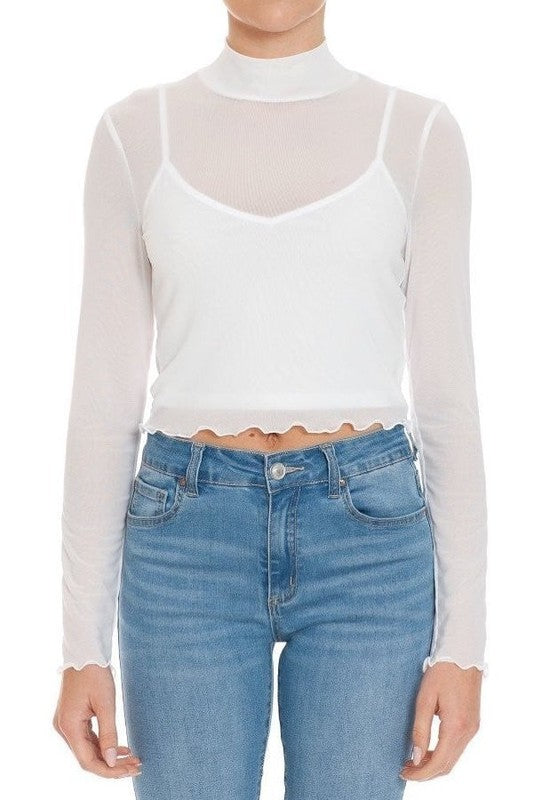 Kenny Mesh Top