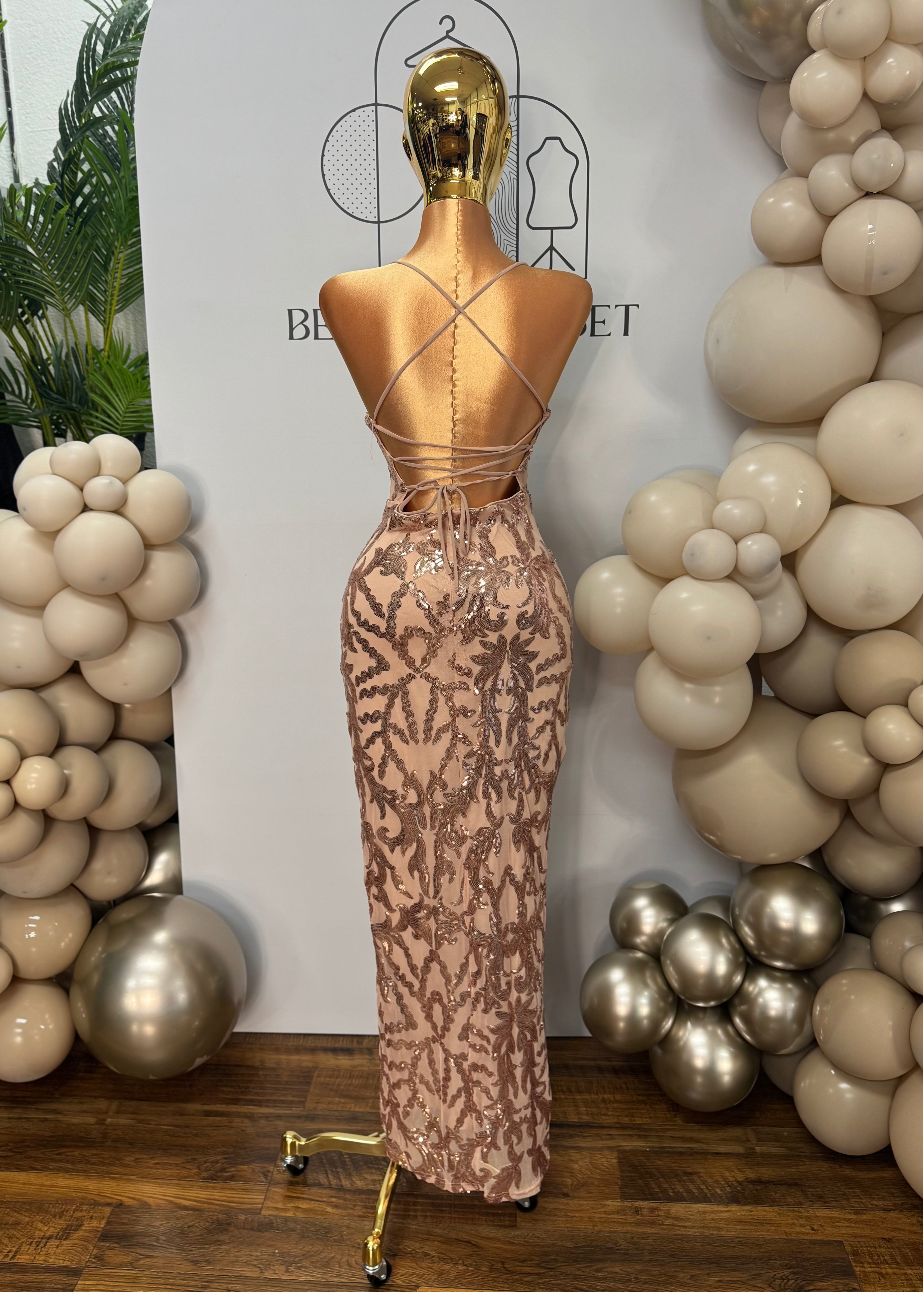 Sonia Sequins Midi Dress