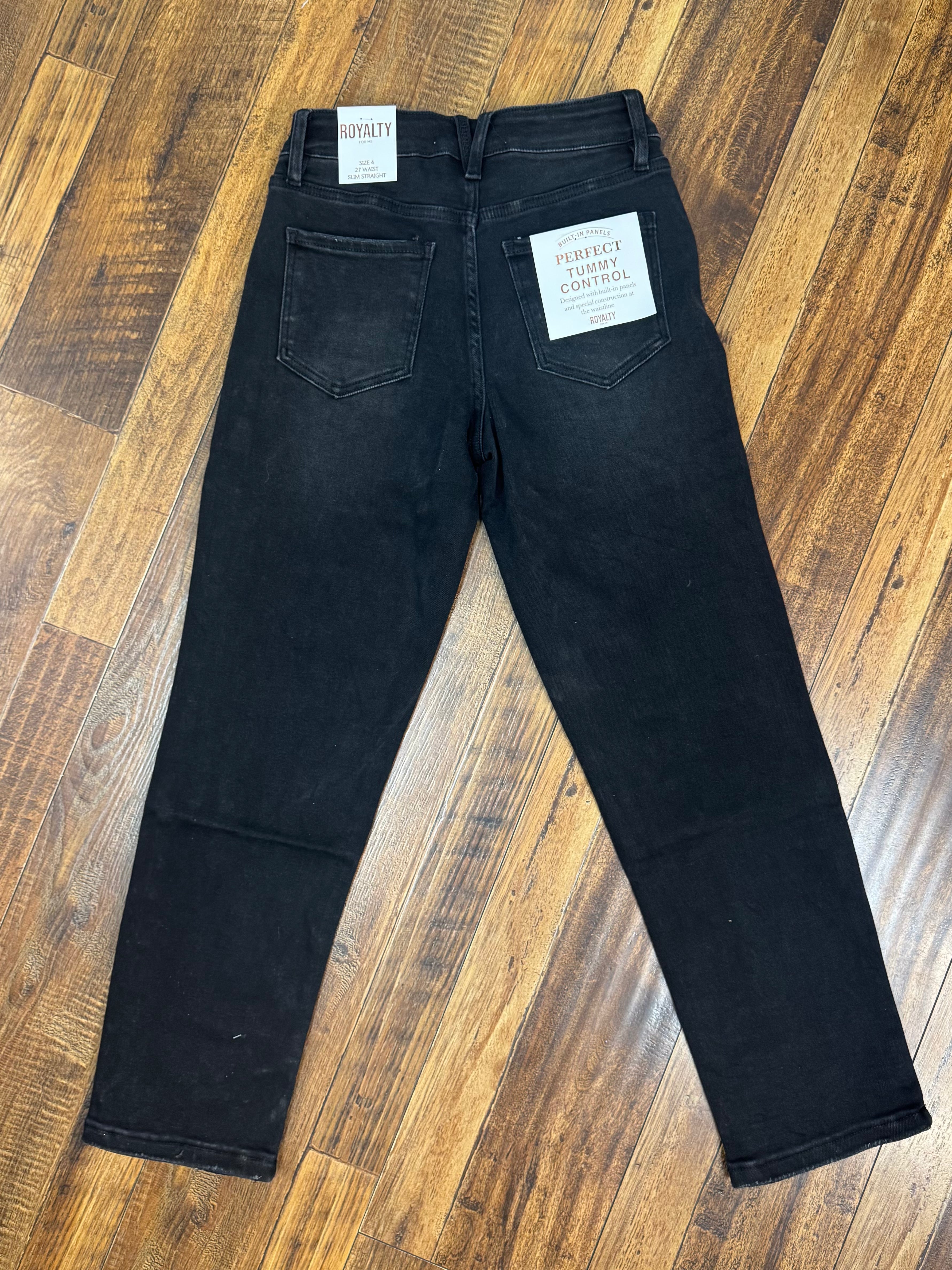 Jessica Vintage Black Jeans