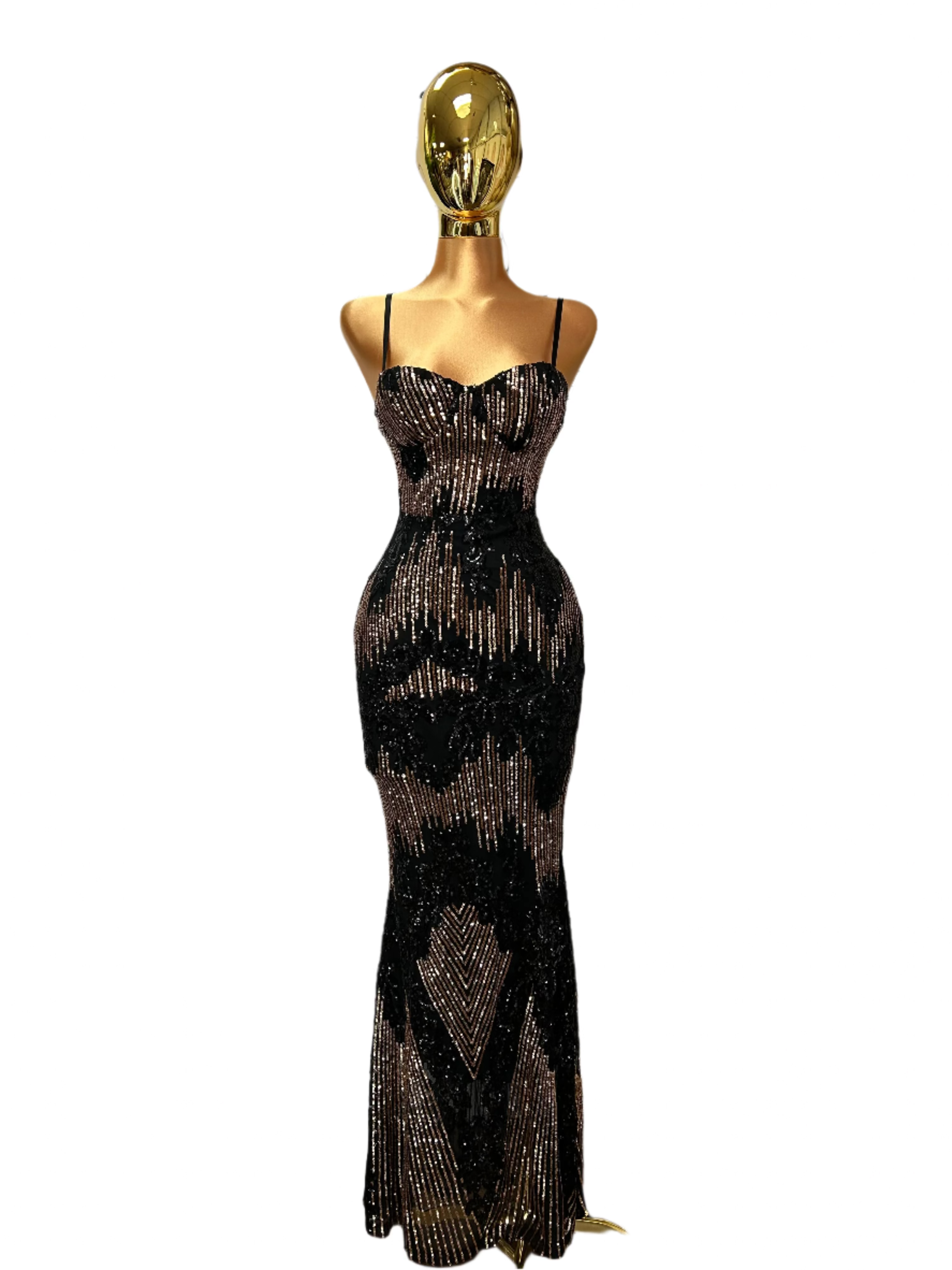 Alejandra Sequins Gown