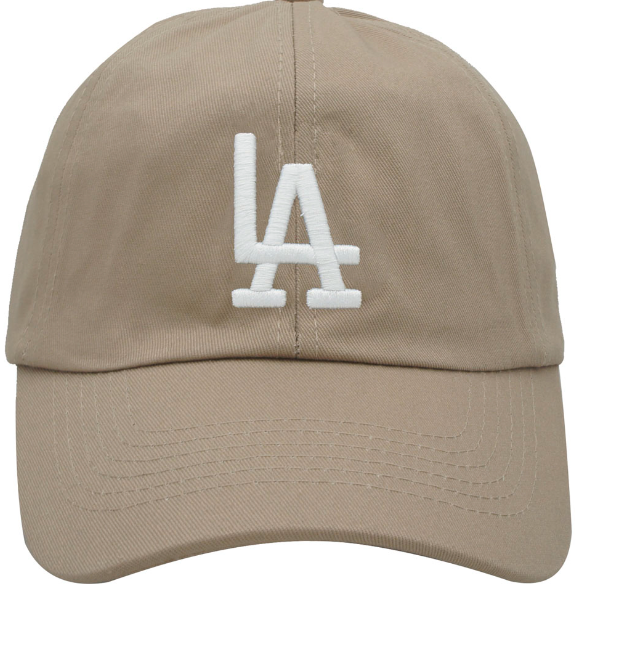 DESTINATION LA EMBROIDERED COTTON CAP