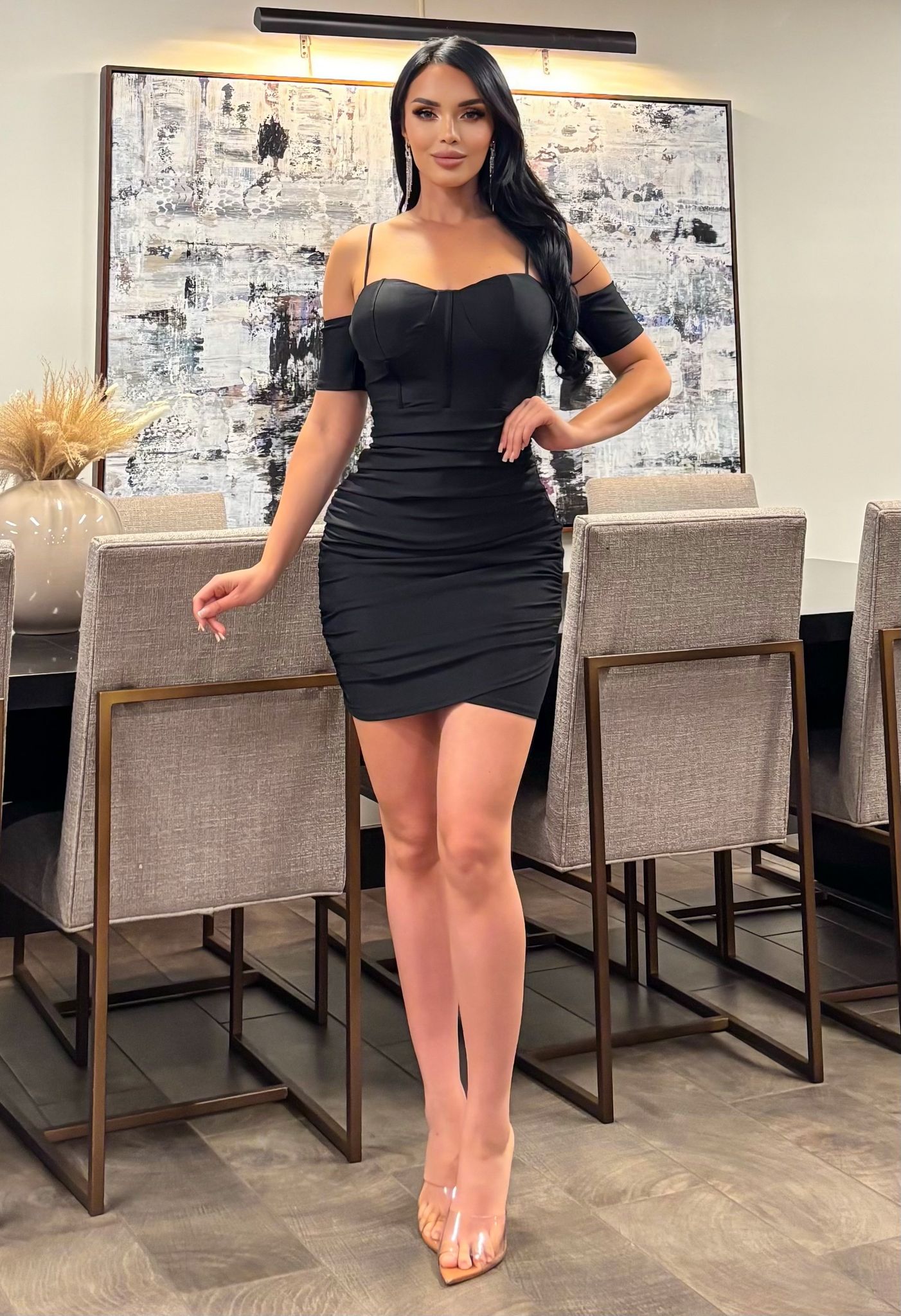 Camila Bustier Mini Dress