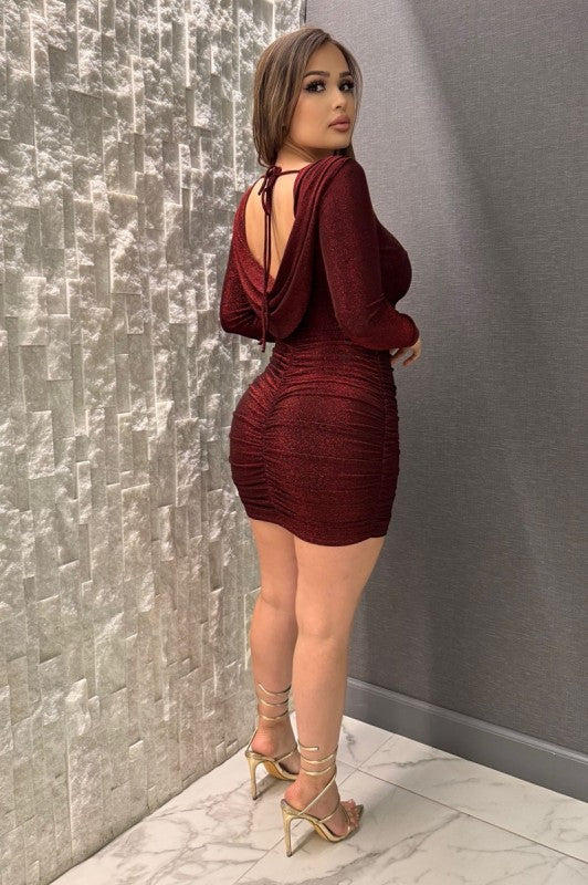 Katie Long Sleeve Mini Dress