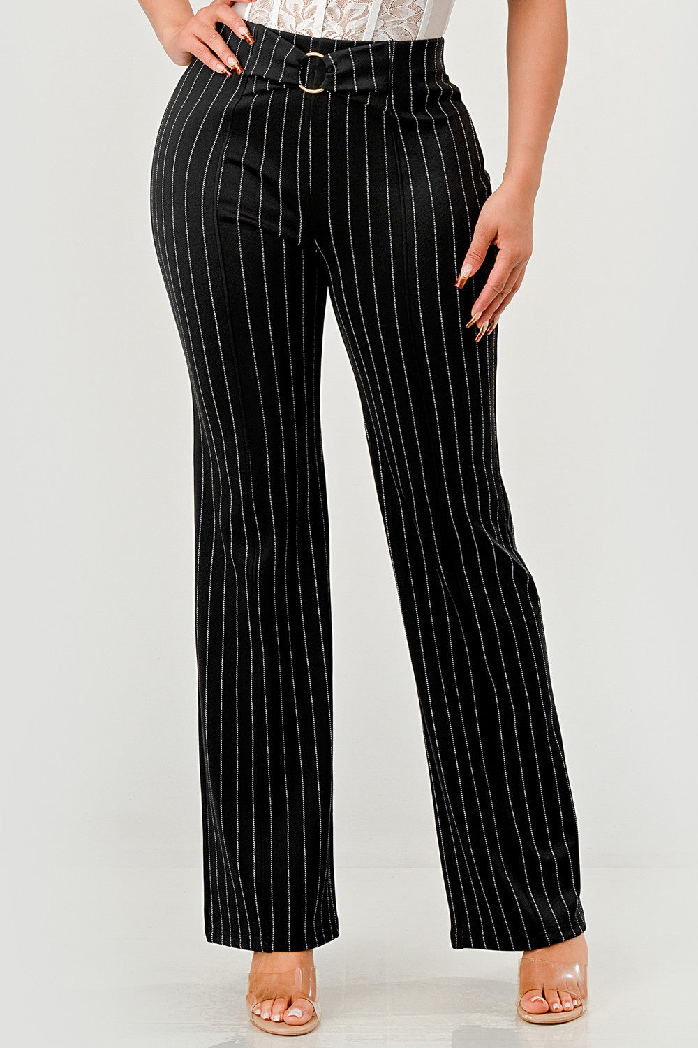 ANAHI BUCKLE SCULPTING PANTS
