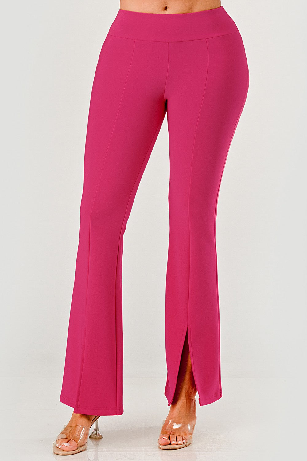 YULIANA SCULPTING FLARE PANTS