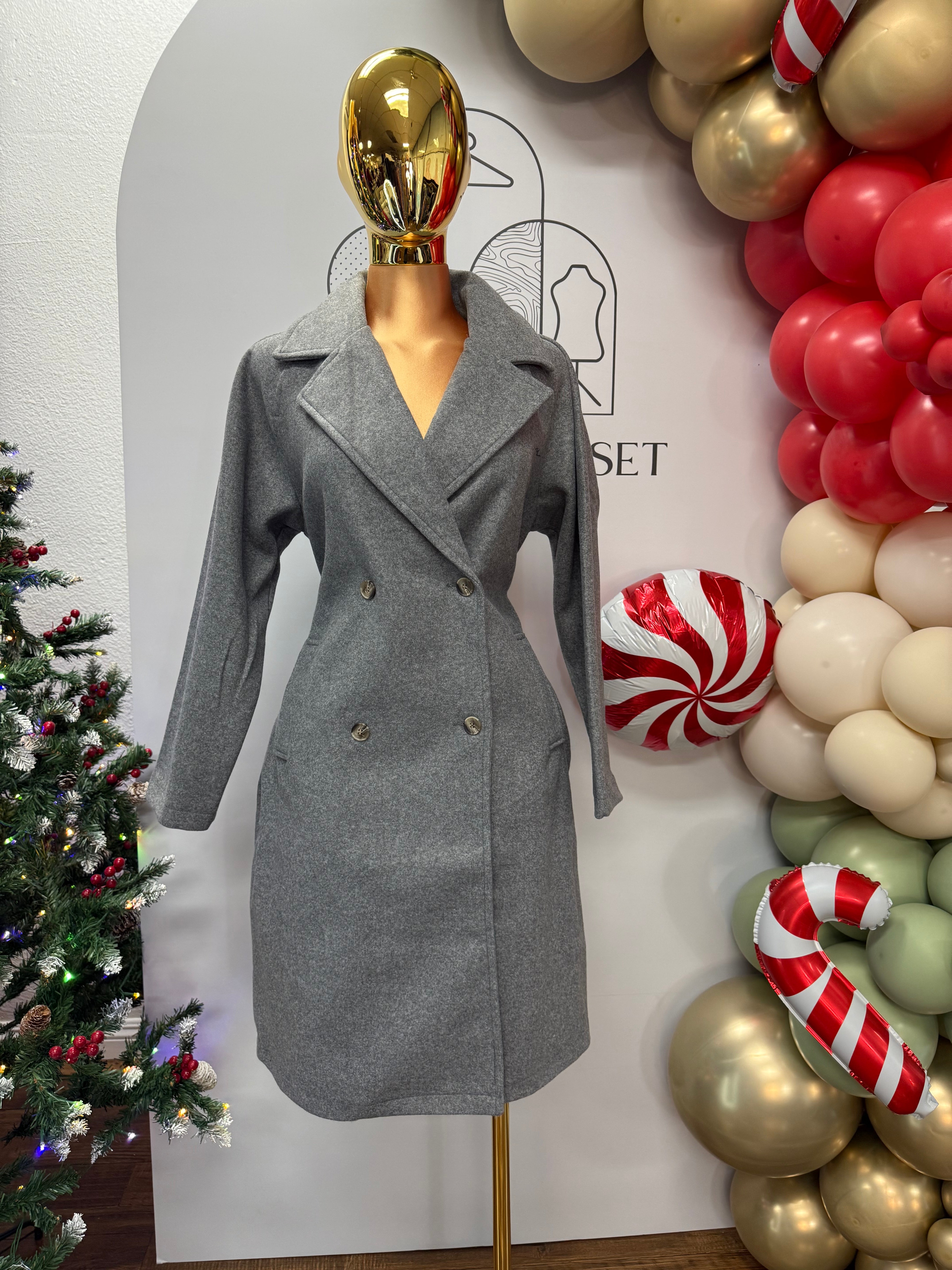 Abigail Button Coat