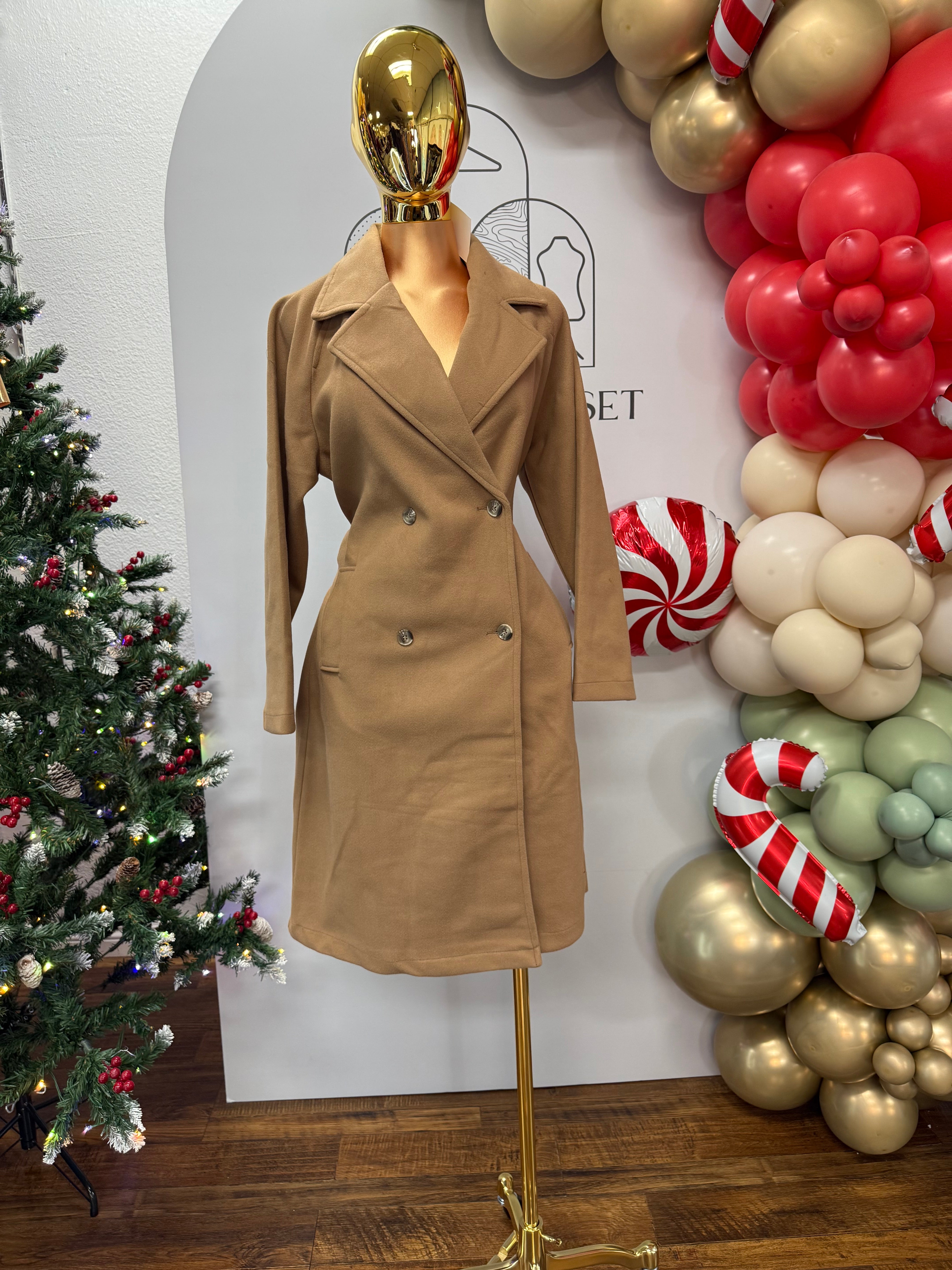Abigail Button Coat