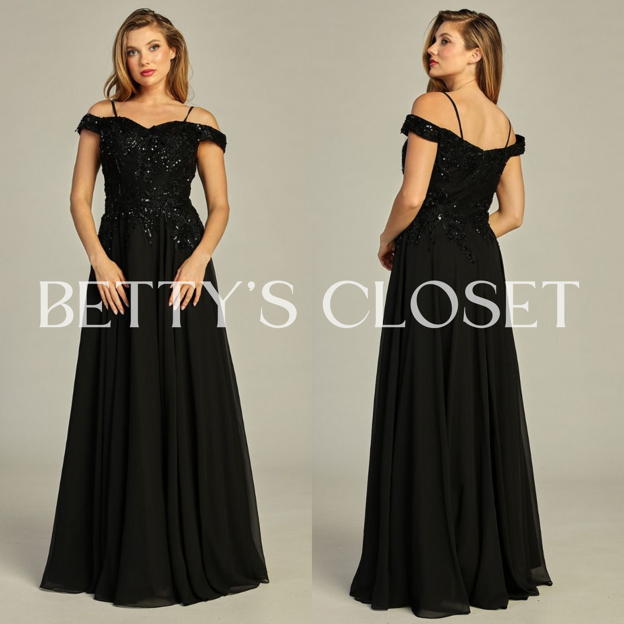 Victoria Princess A Line Off Shoulder Embroidered Prom Gown