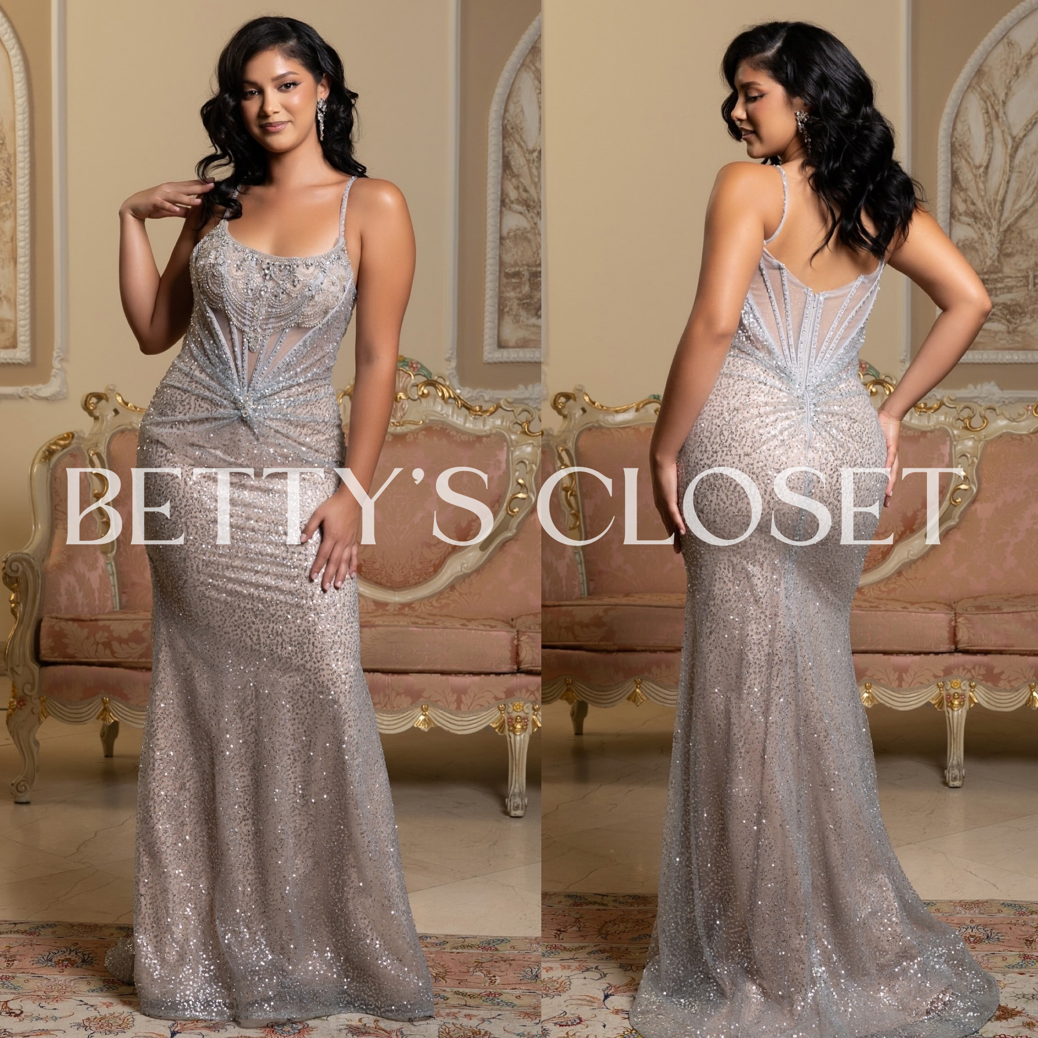 ✨Limited Edition Kris Embellished Glam Gown