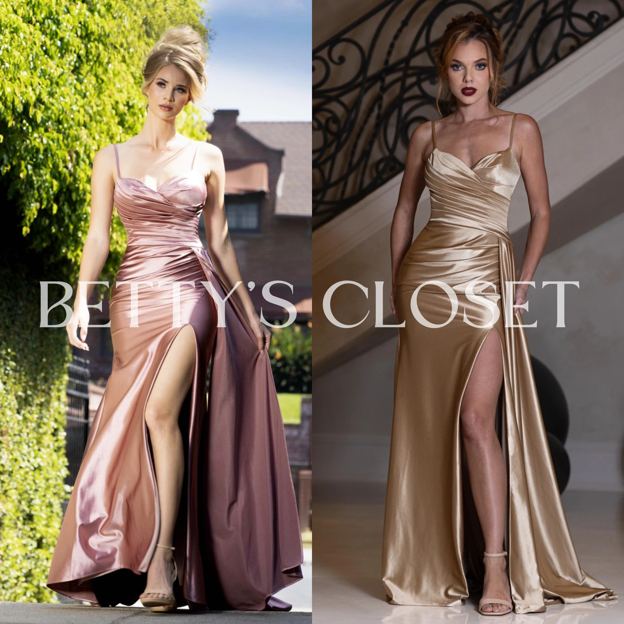 Valentina Wrap Pleated Solid Long Prom Gown
