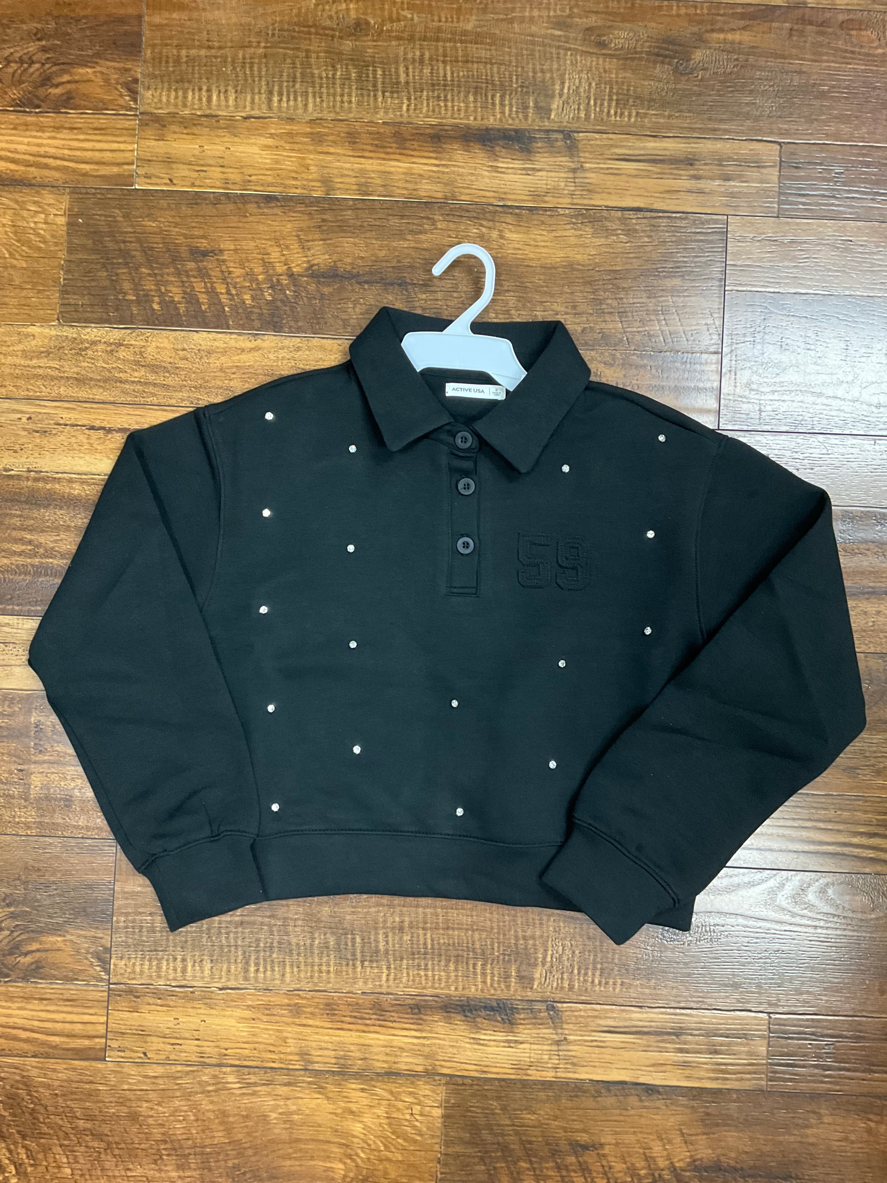 Julieta Rhinestone Sweatshirt