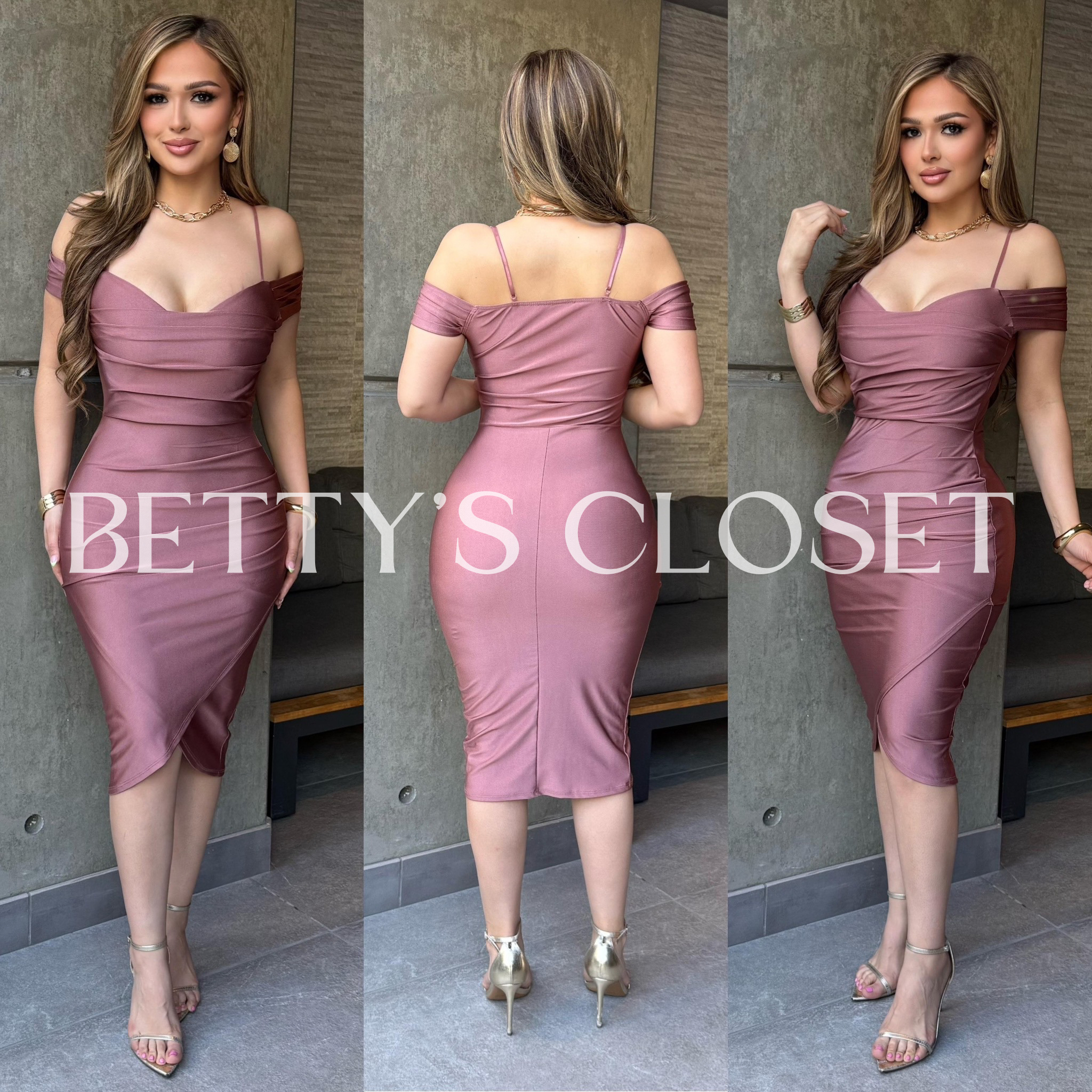 Denise Off the Shoulder Dress