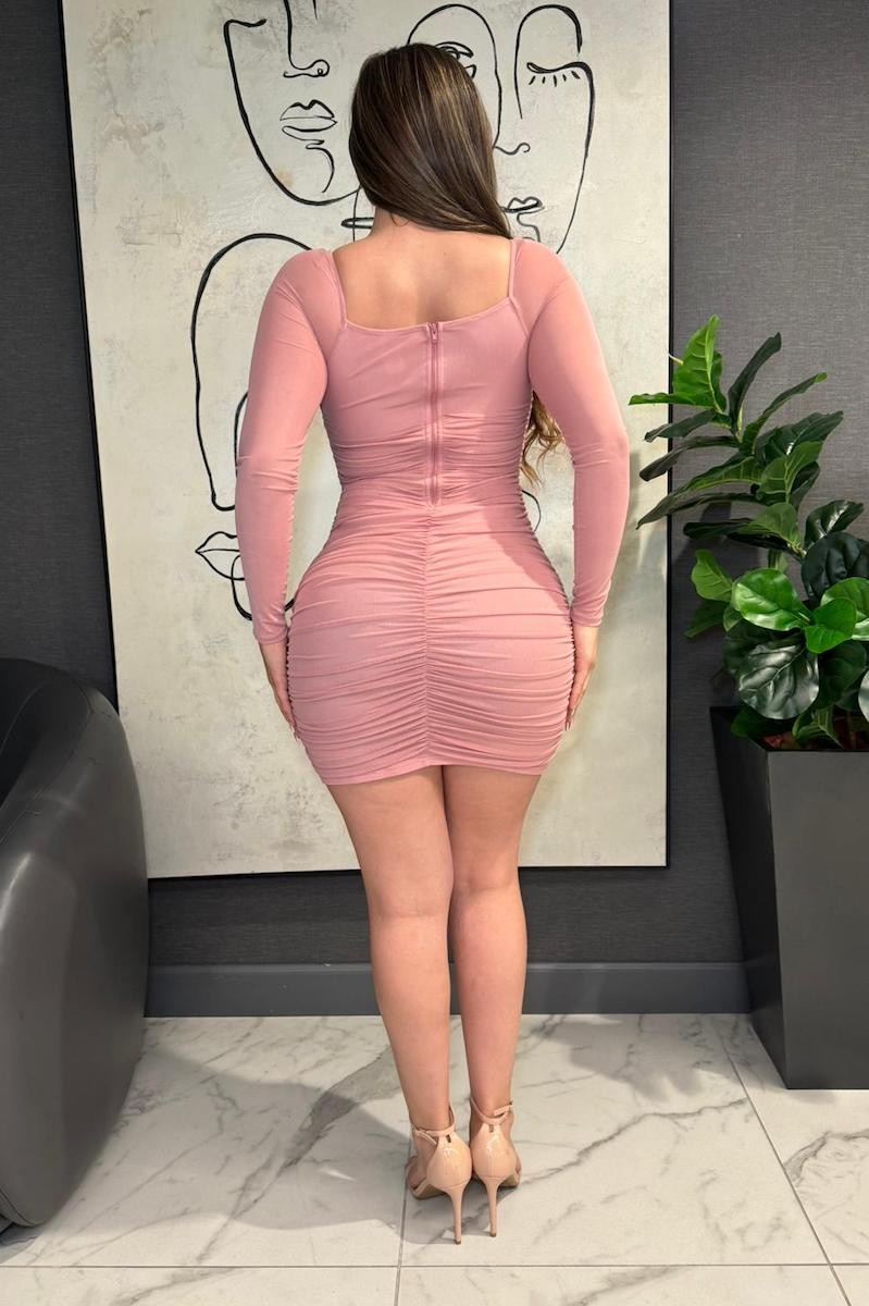 Destiny Mesh MINI Dress