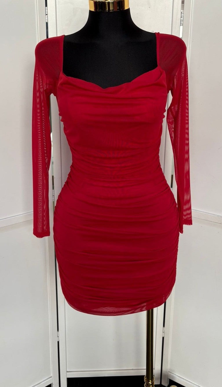 Destiny Mesh MINI Dress