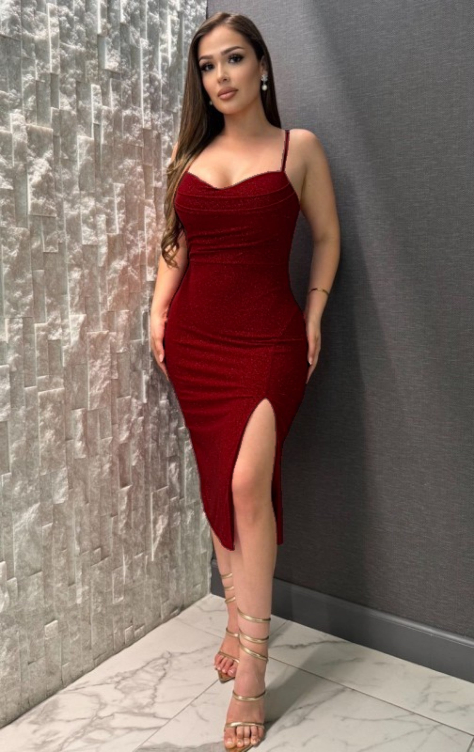 Cecil Glitter Dress