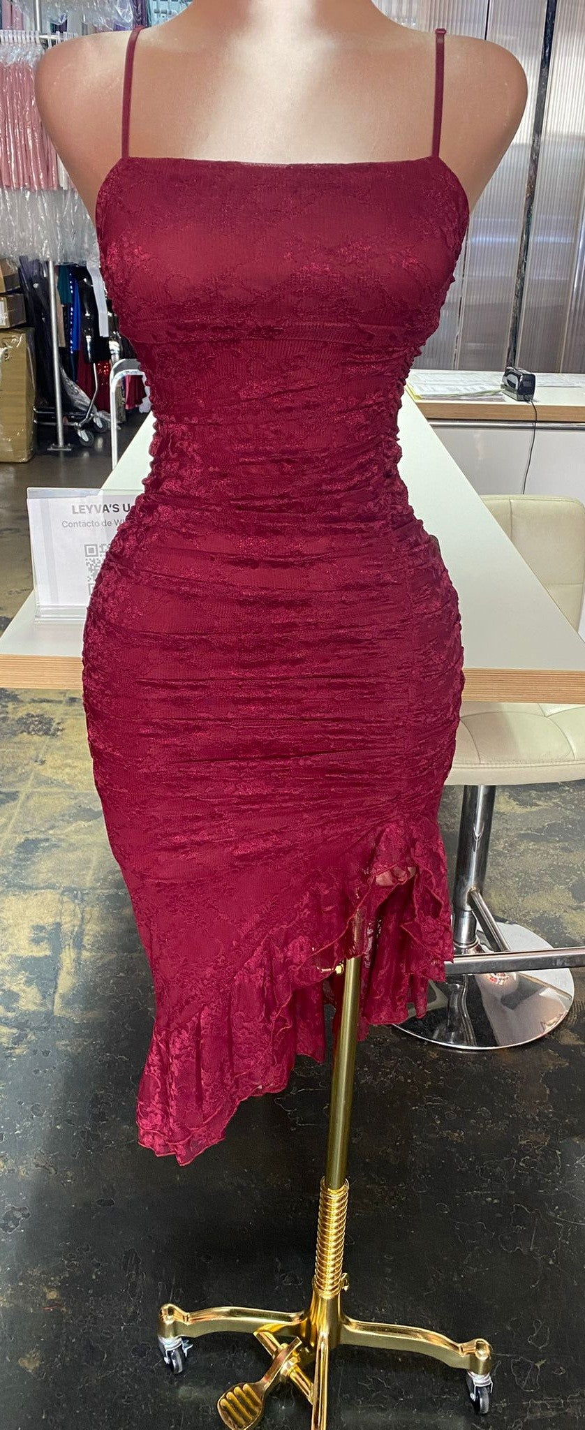 Julie Lace Midi Dress