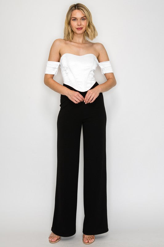 Isabella Corset Jumpsuit
