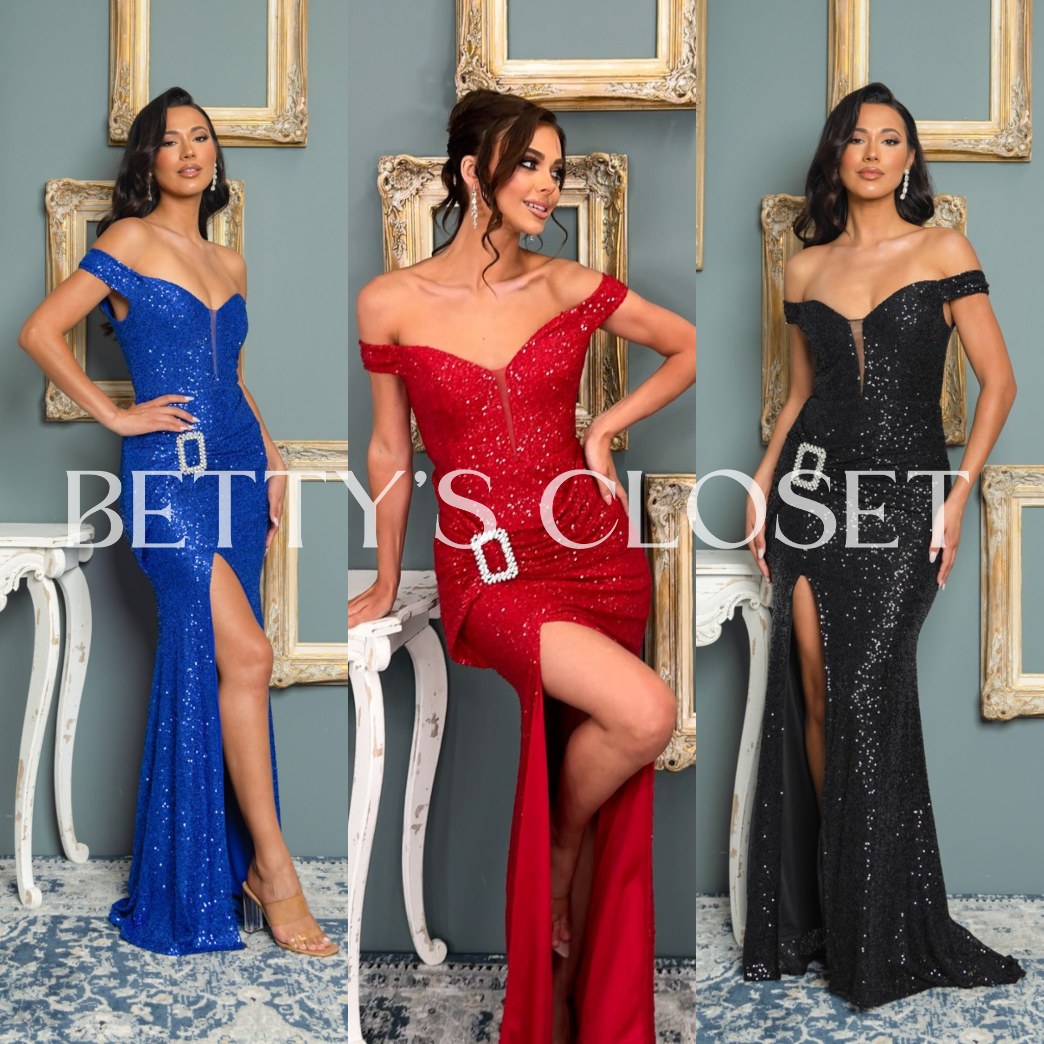 Yessenia off Shoulder Gown