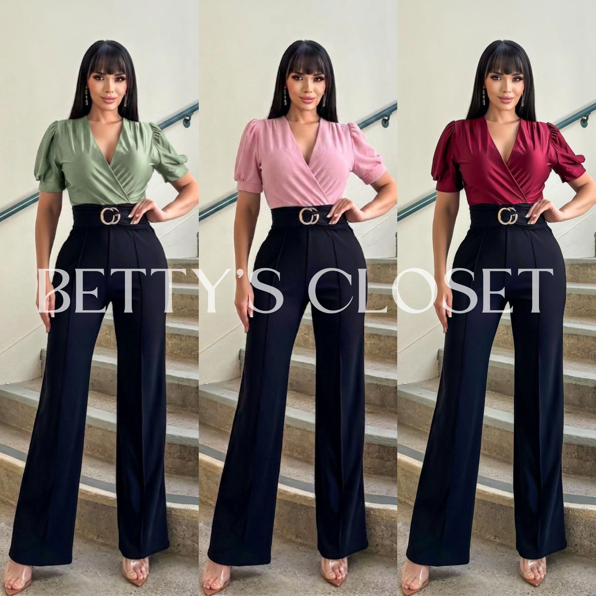 Gabriela Belted Satin Stretchy Jumpsuit