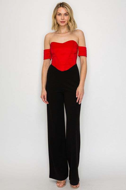 Isabella Corset Jumpsuit