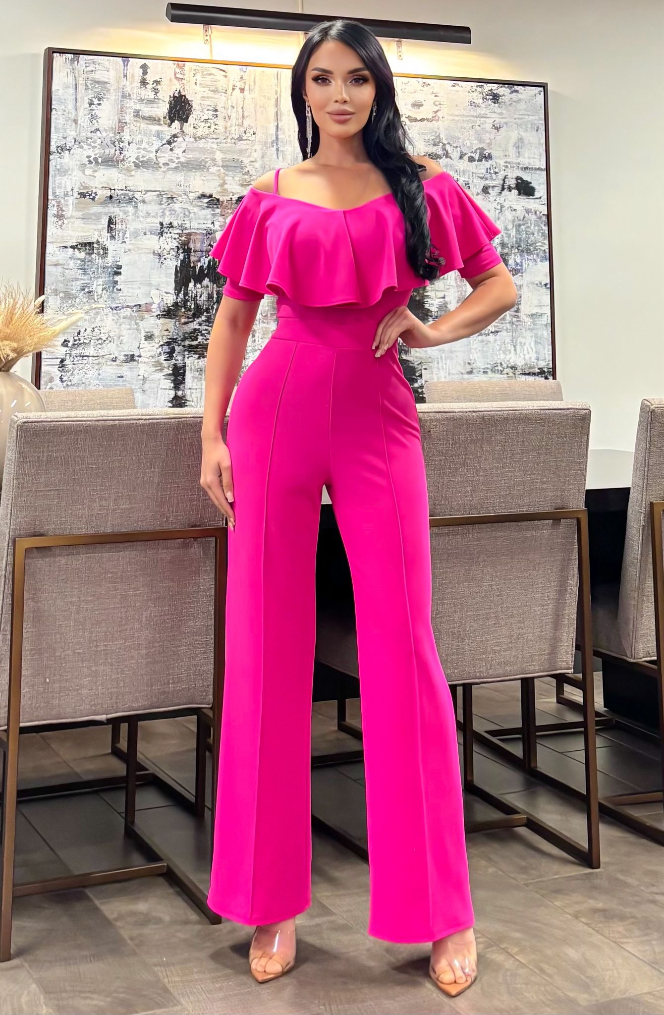 Camila Off the Shoulder Jumpuit