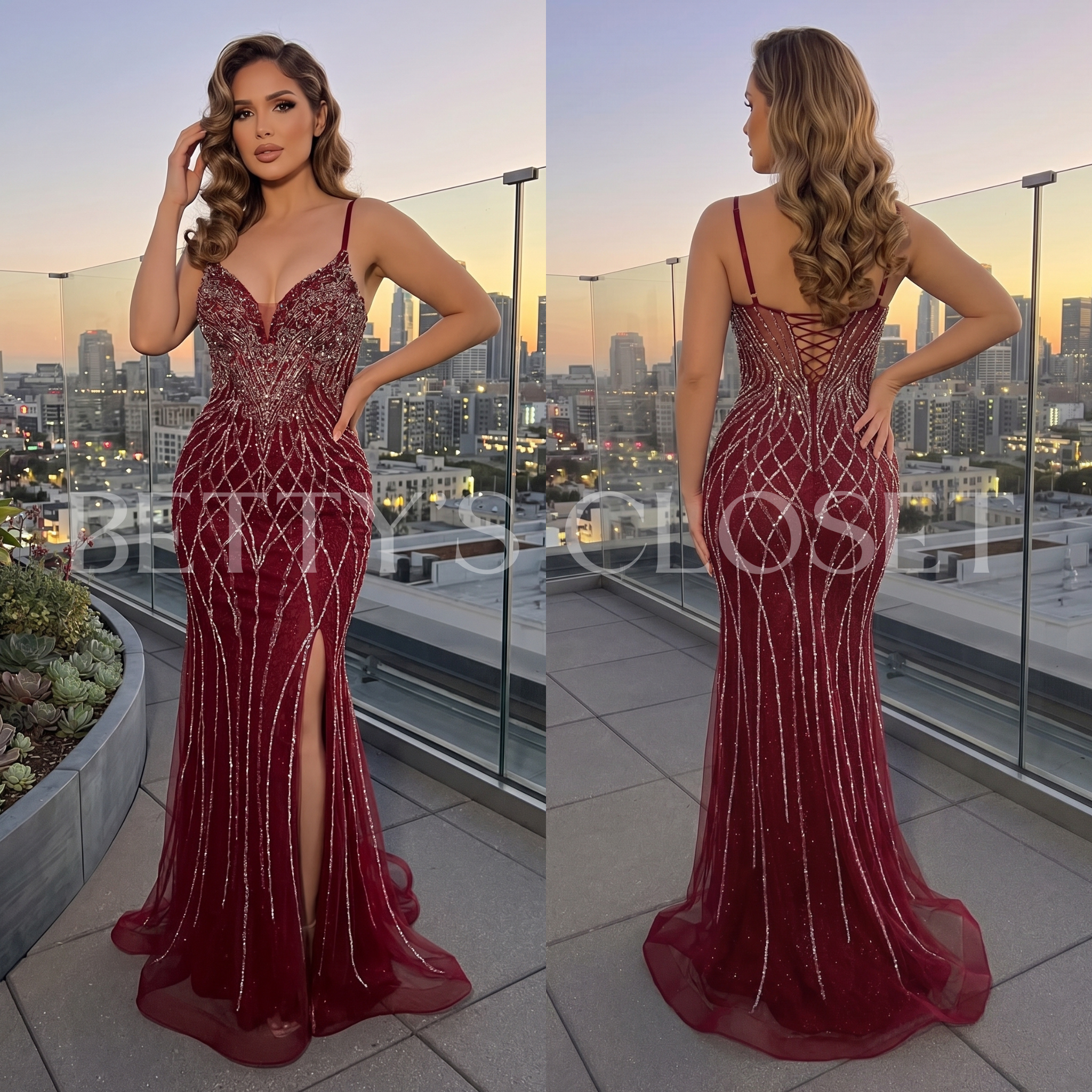 Rebecca Embellished Gowm