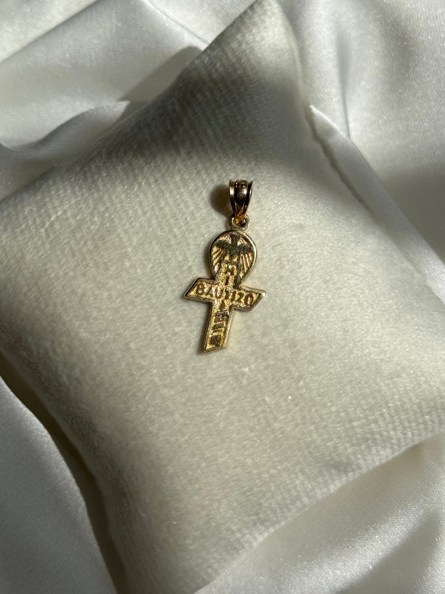 14K GOLD Bautizo Pendant