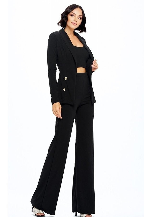 REINA 3 PIECE BLAZER SET