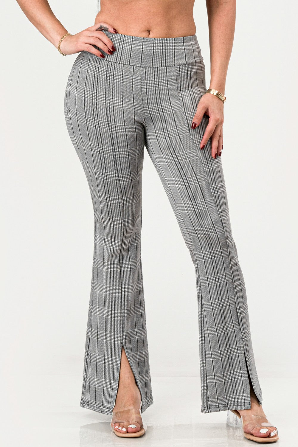 YULIANA SCULPTING FLARE PANTS