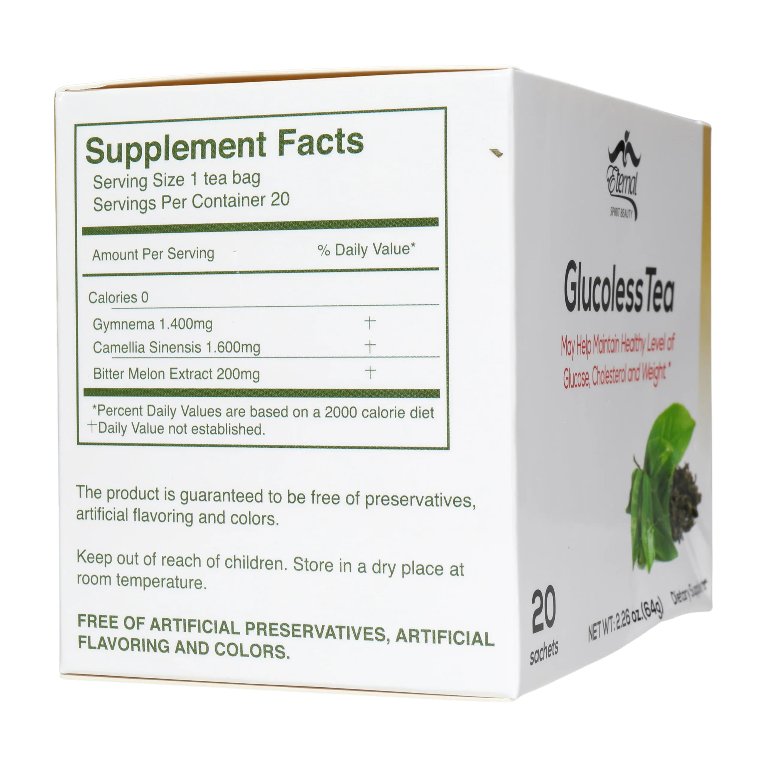 3 Pack Glucoless Tea